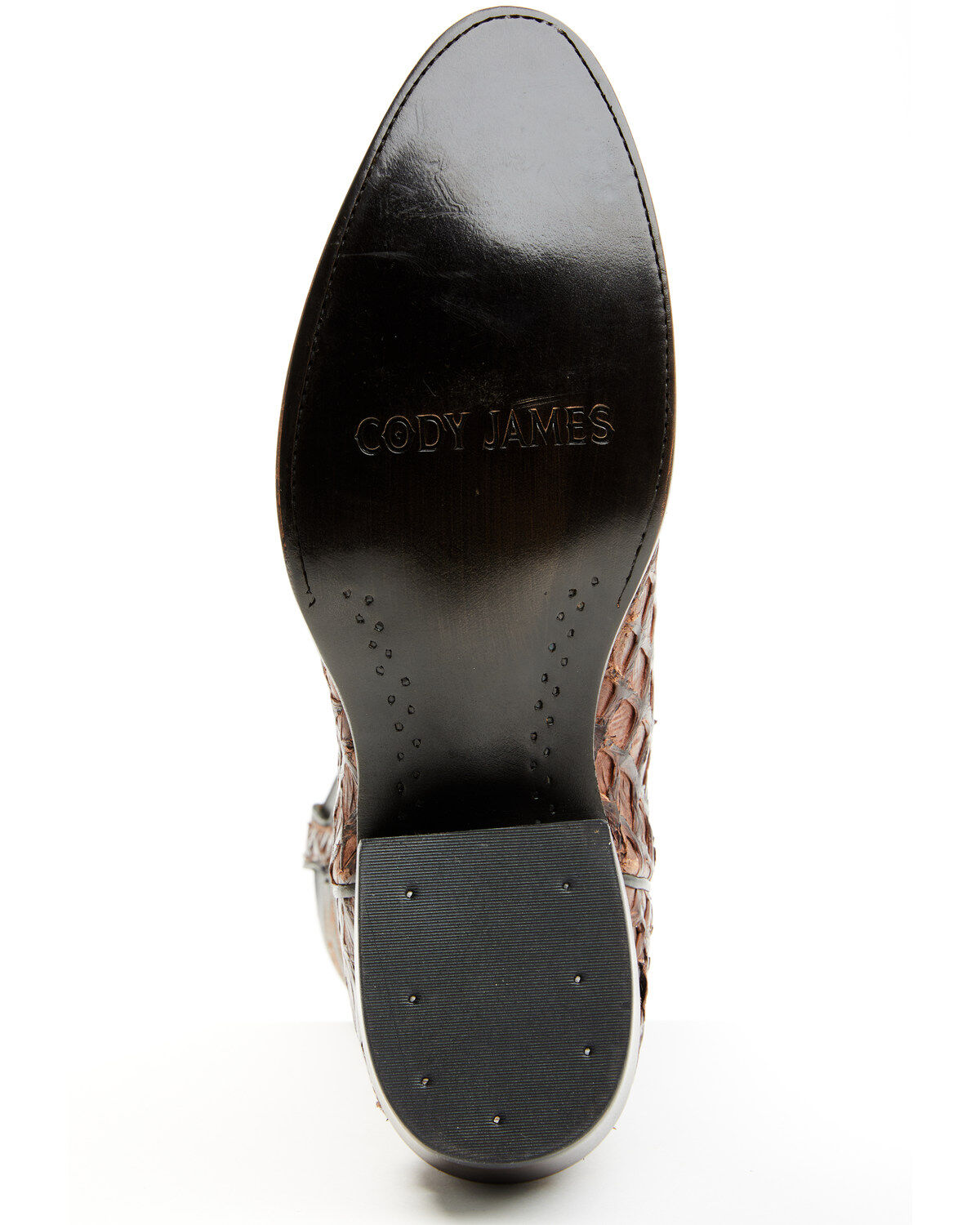 Cody James Men's Exotic Pirarucu Western Boots - Round Toe