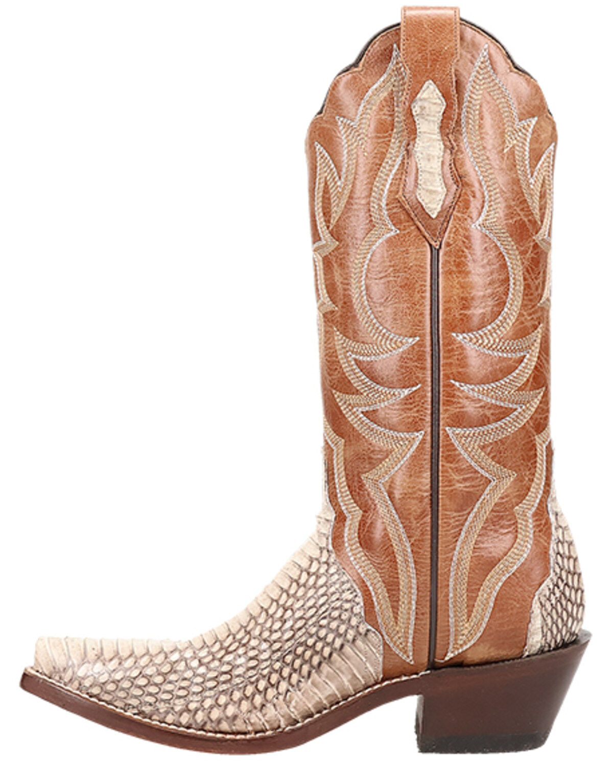 Dan Post Women's Exotic Snake Western Boots - Snip Toe