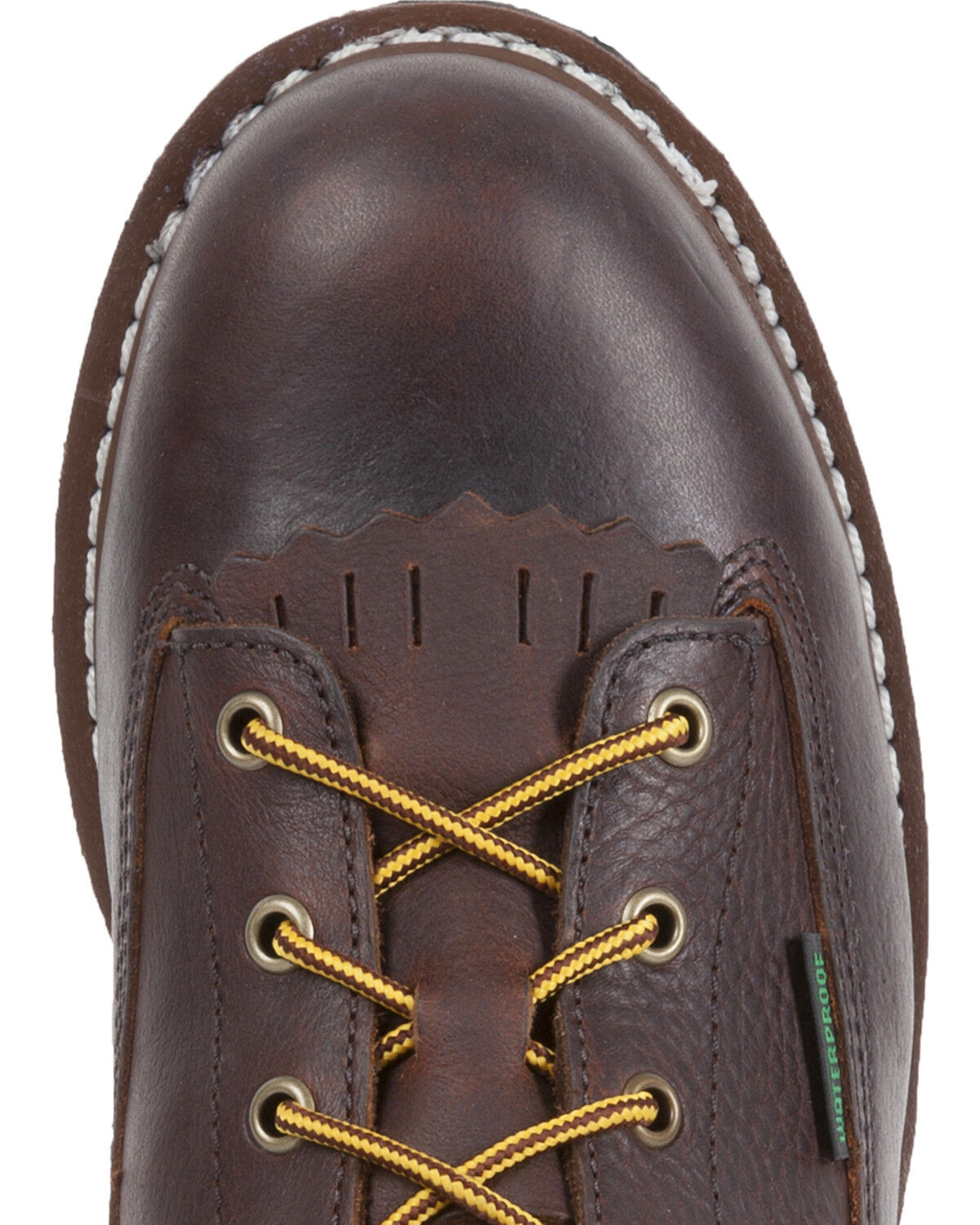 Georgia Waterproof 8" Low Heel Logger Work Boots