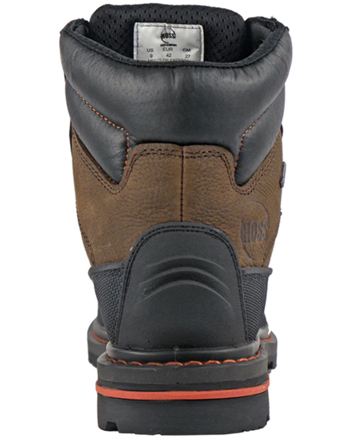 Hoss Men's Tough 6" Lace-Up Waterproof Work Boots - Composite Toe