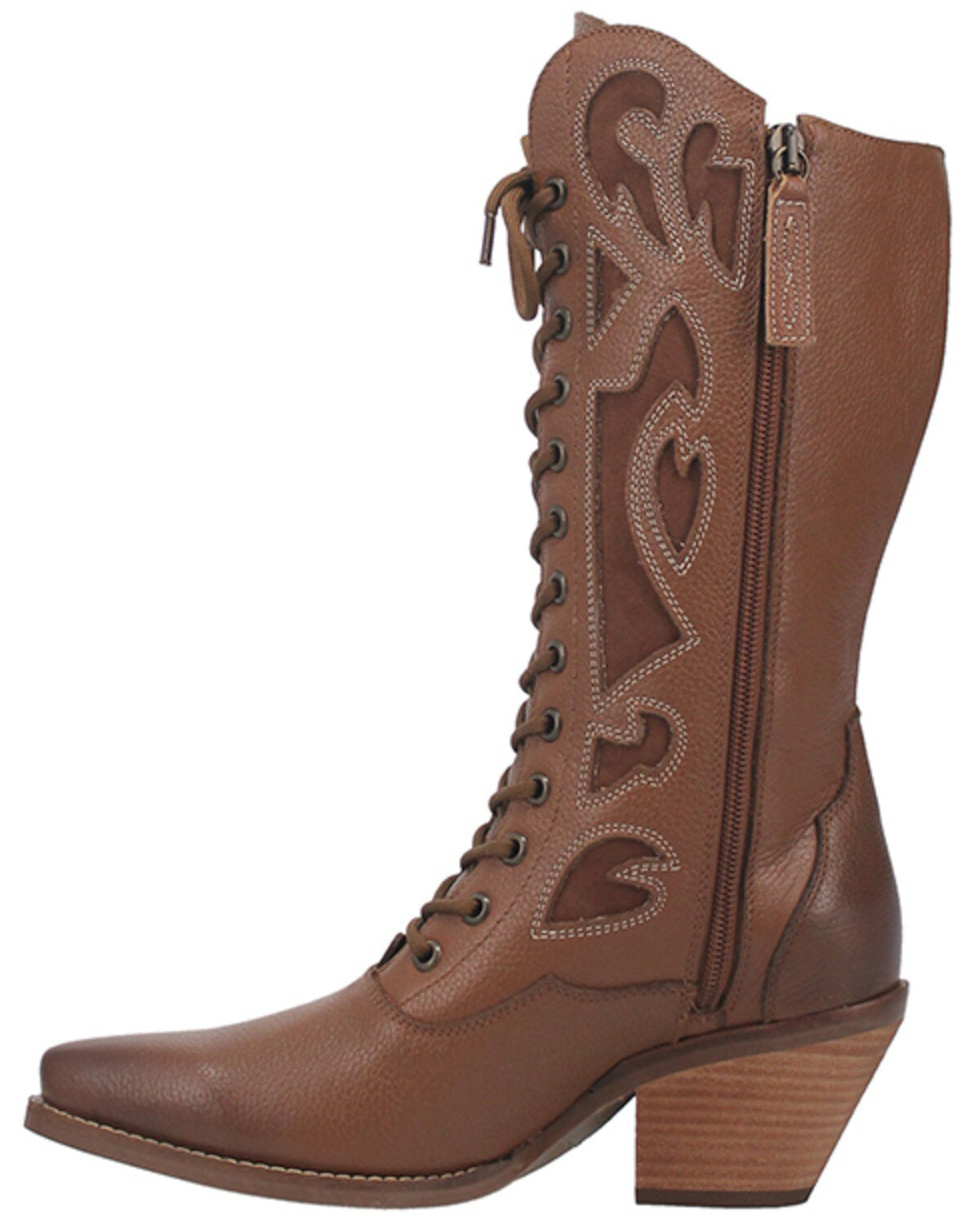 Dingo Women's San Miguel Lace-Up Western Boot - Snip Toe