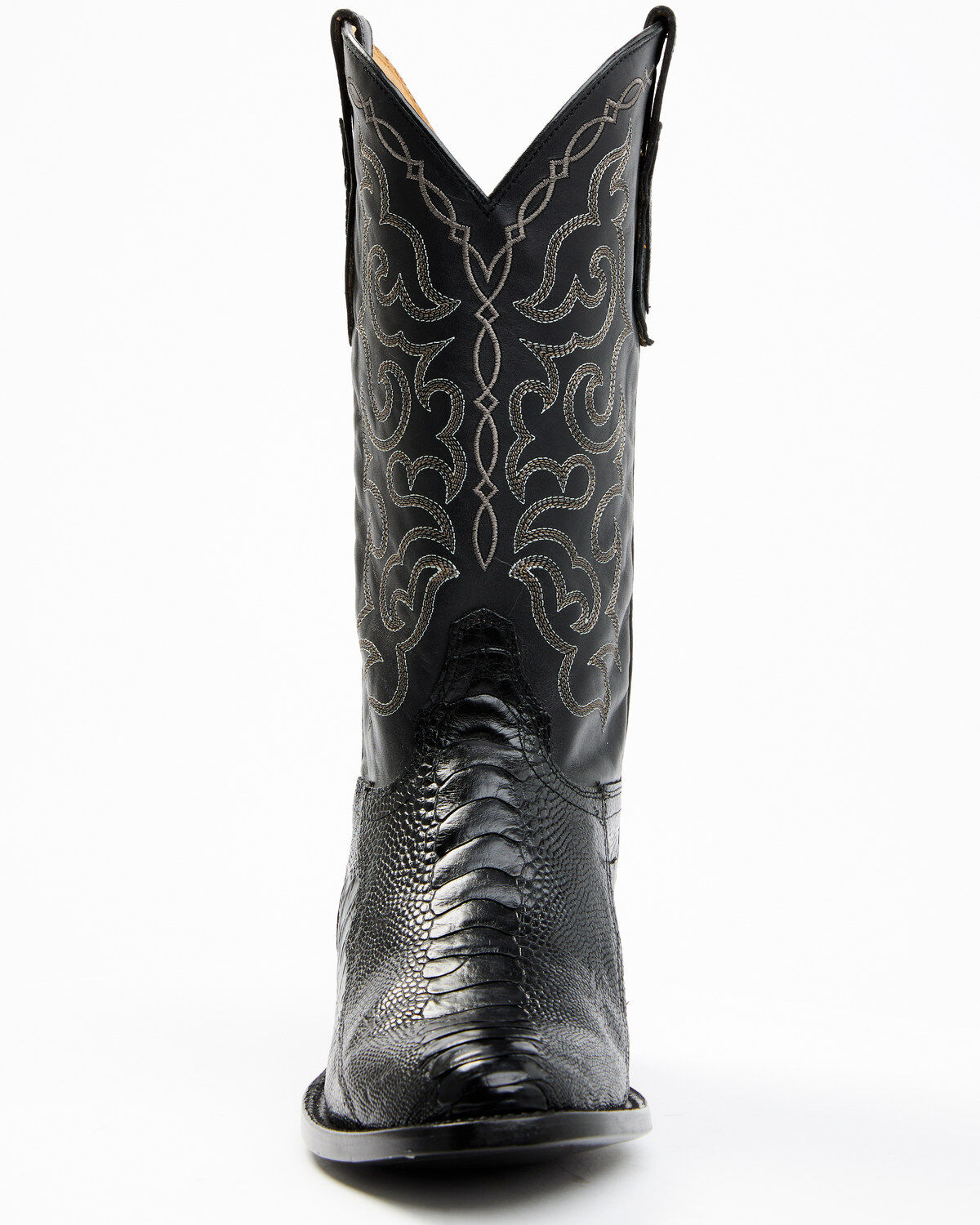 Cody James Men's Exotic Ostrich Leg Western Boots - Round Toe