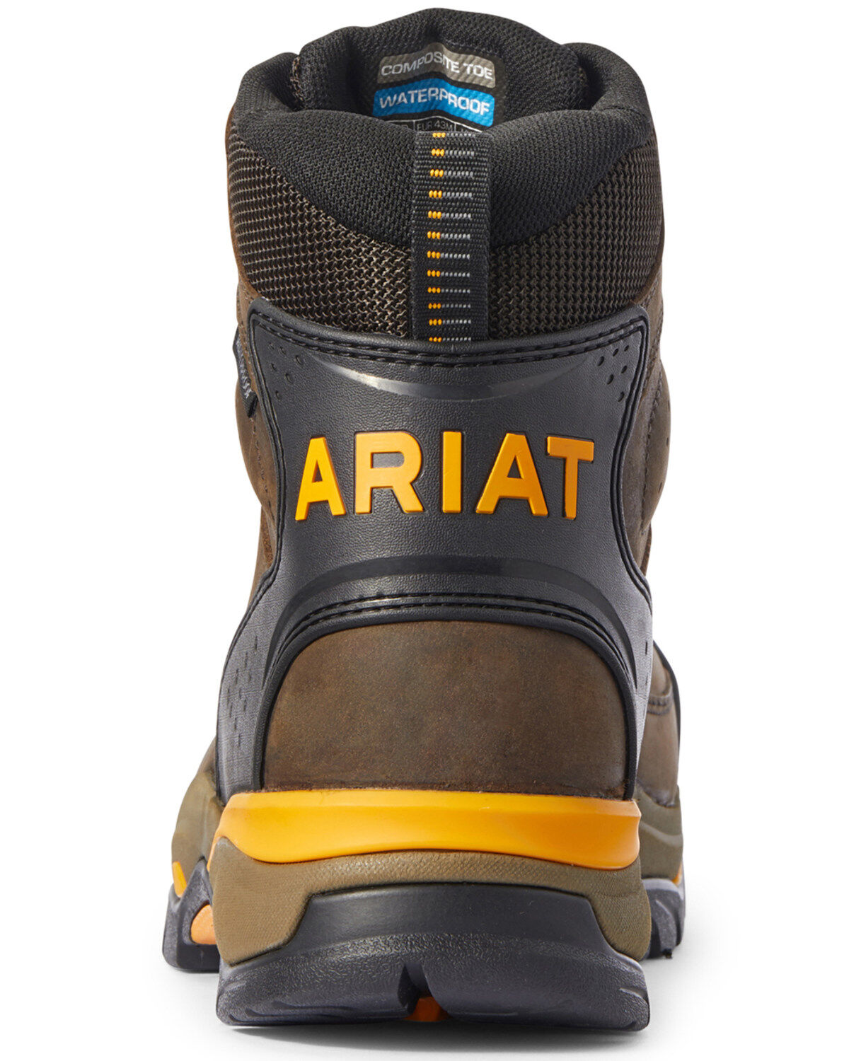 Ariat Men's Brown Endeavor Waterproof Work Boots - Composite Toe