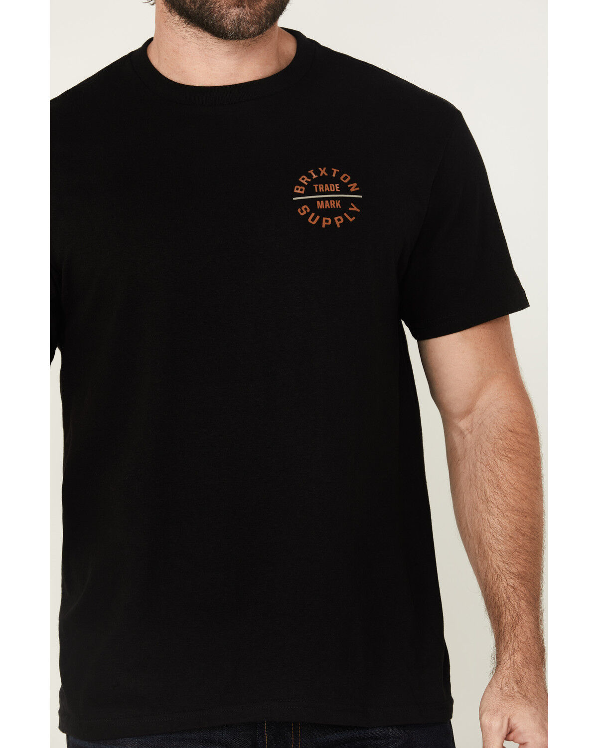 Brixton Men's Oath Logo Short Sleeve Graphic T-Shirt