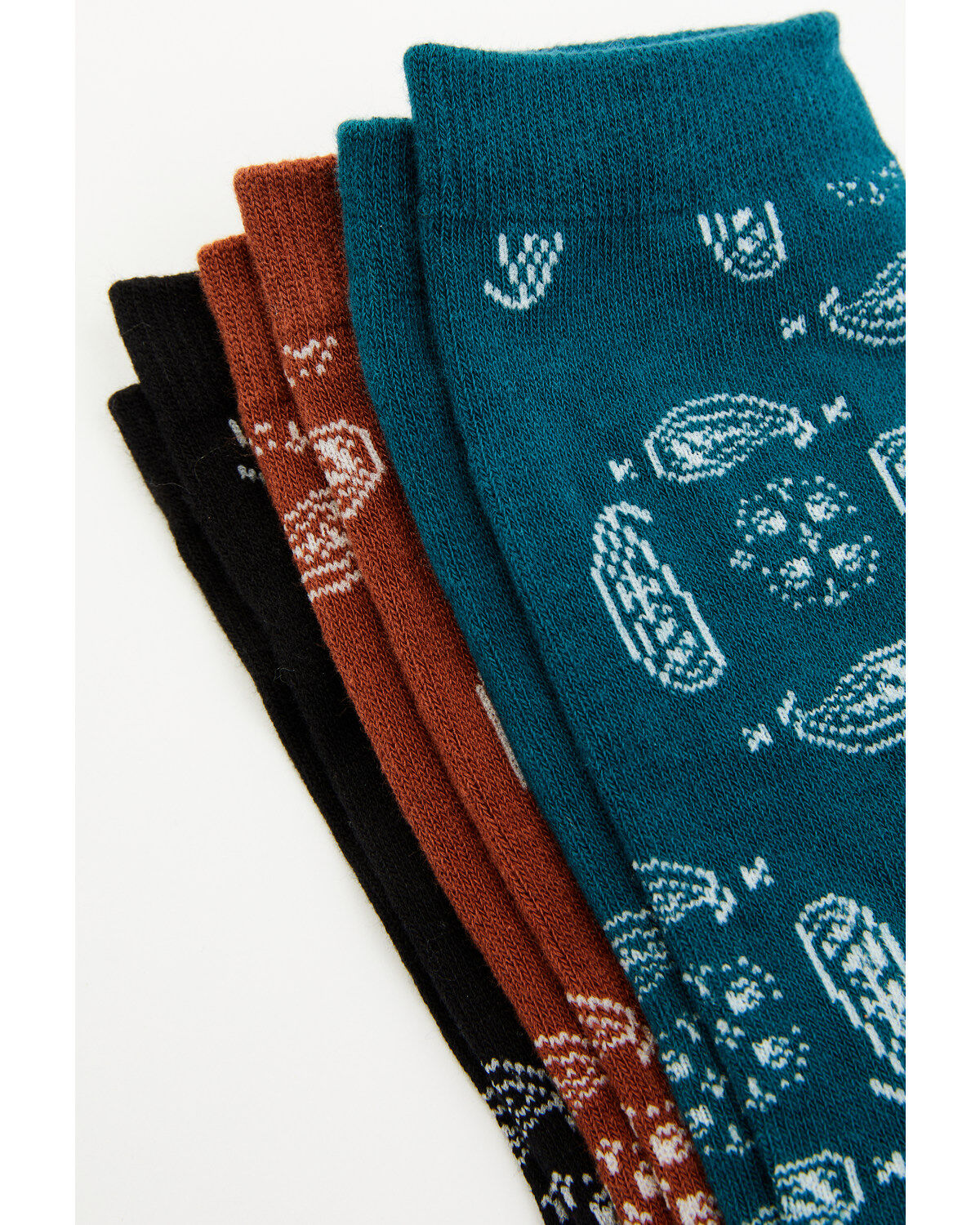 Shyanne Women's Paisley 3-Pack Socks