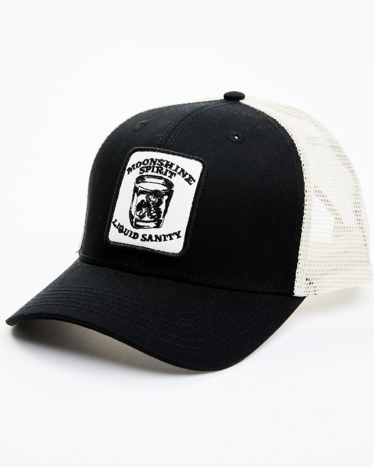 Moonshine Spirit Men's Liquid Sanity Patch Mesh-Back Ball Cap