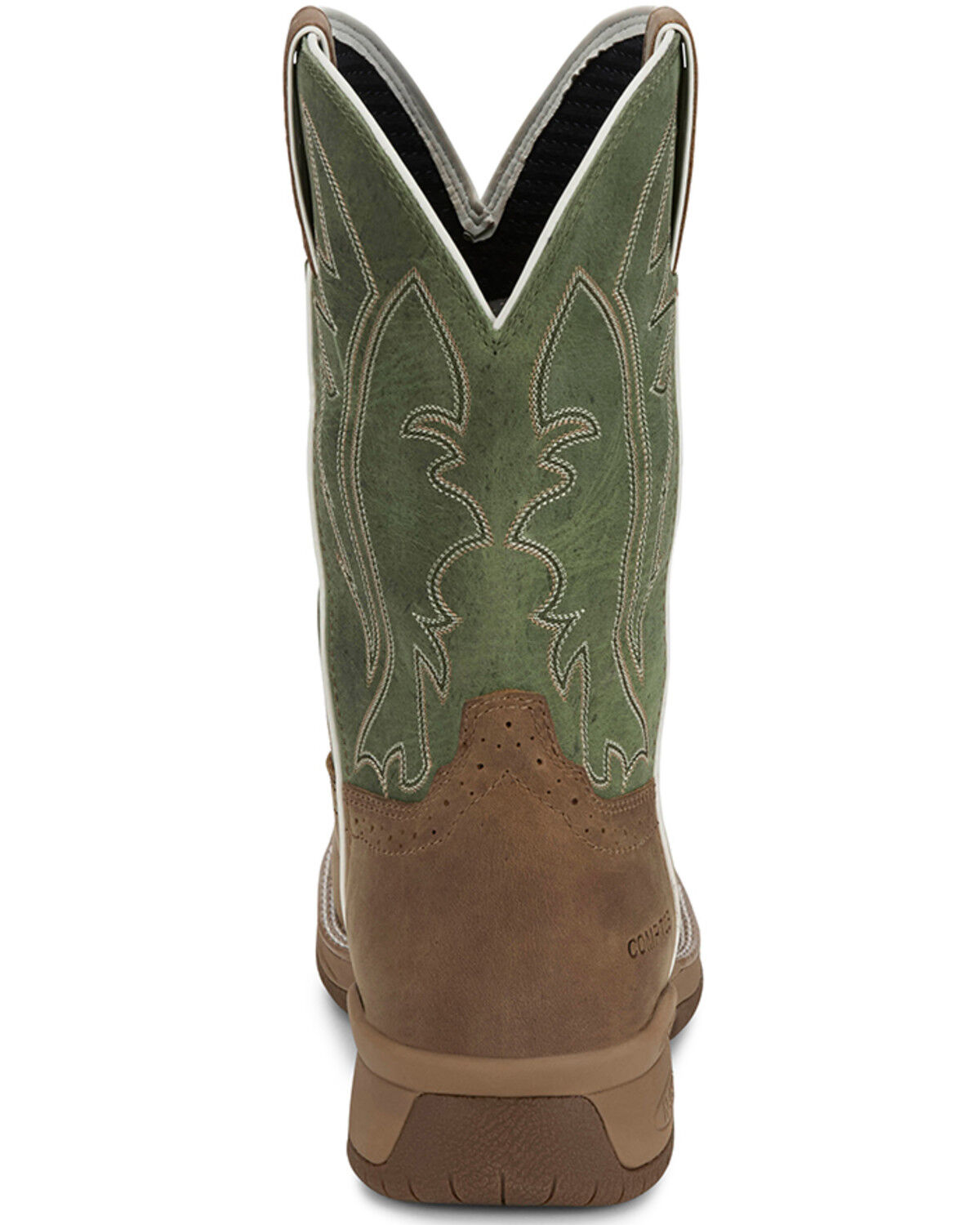 Justin Men's 11" Nitread Waterproof Work Boots  - Nano Composite Toe