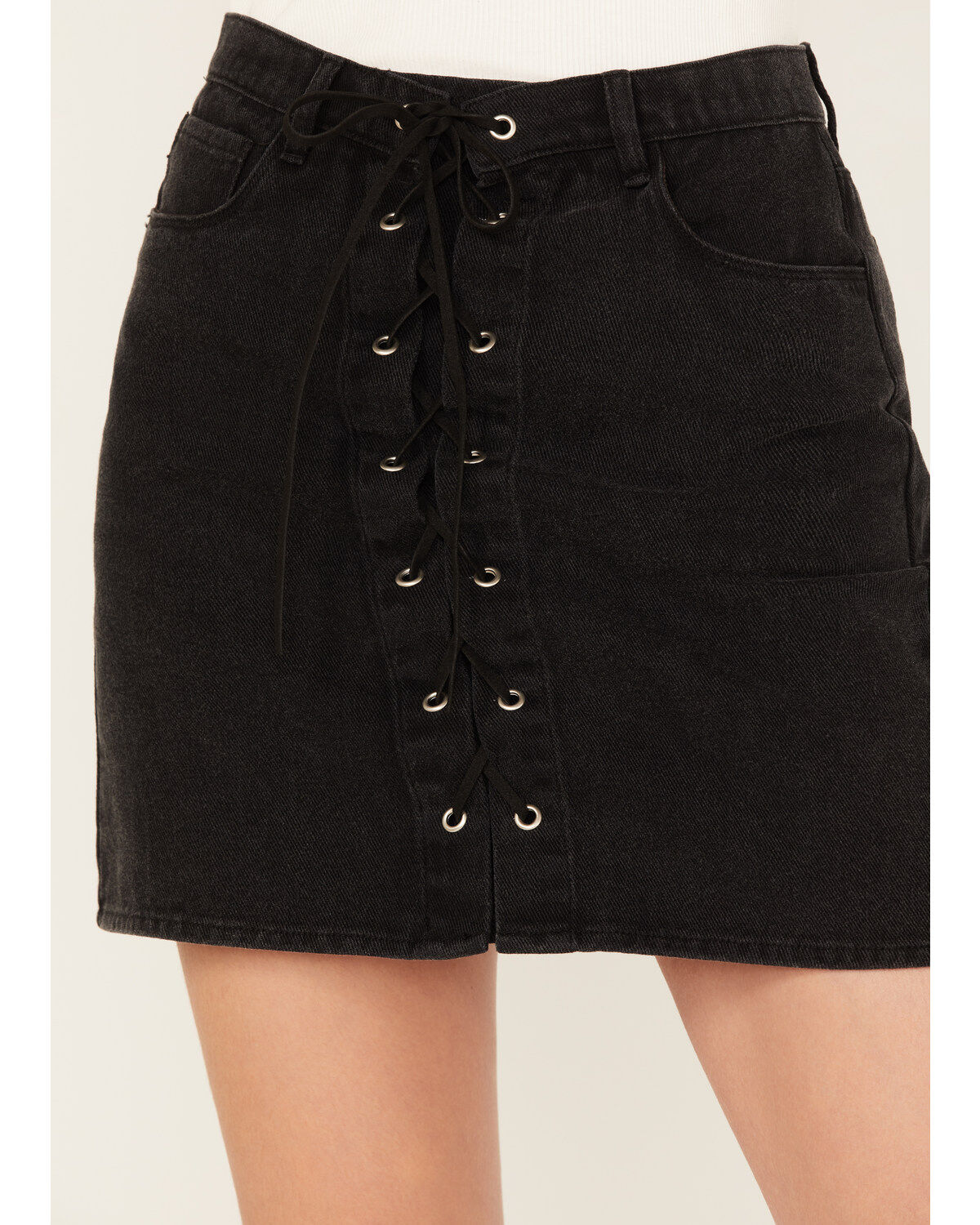 Sadie & Sage Women's Denim Mini Skirt