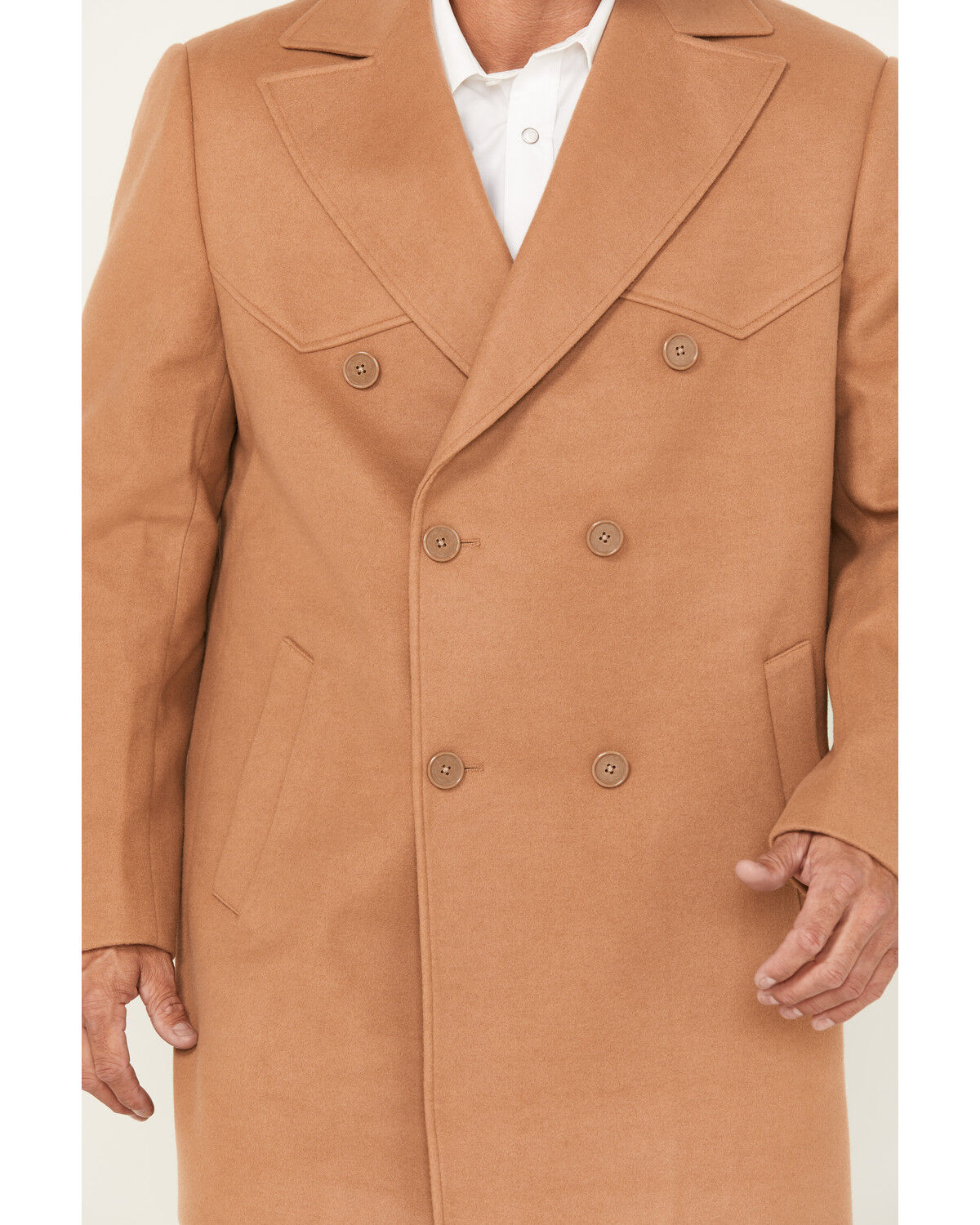 Cody James Black 1978® Men's Men's Alpine Wool Dress Coat