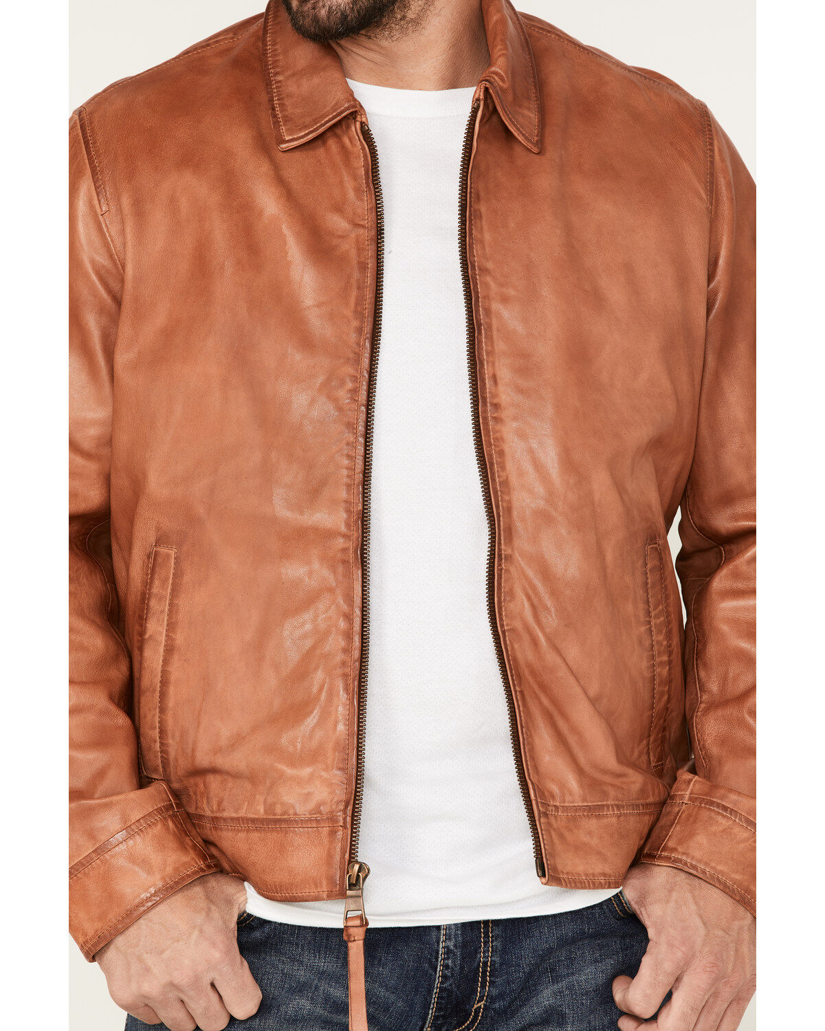 Scully Men's Leather Bomber Jacket