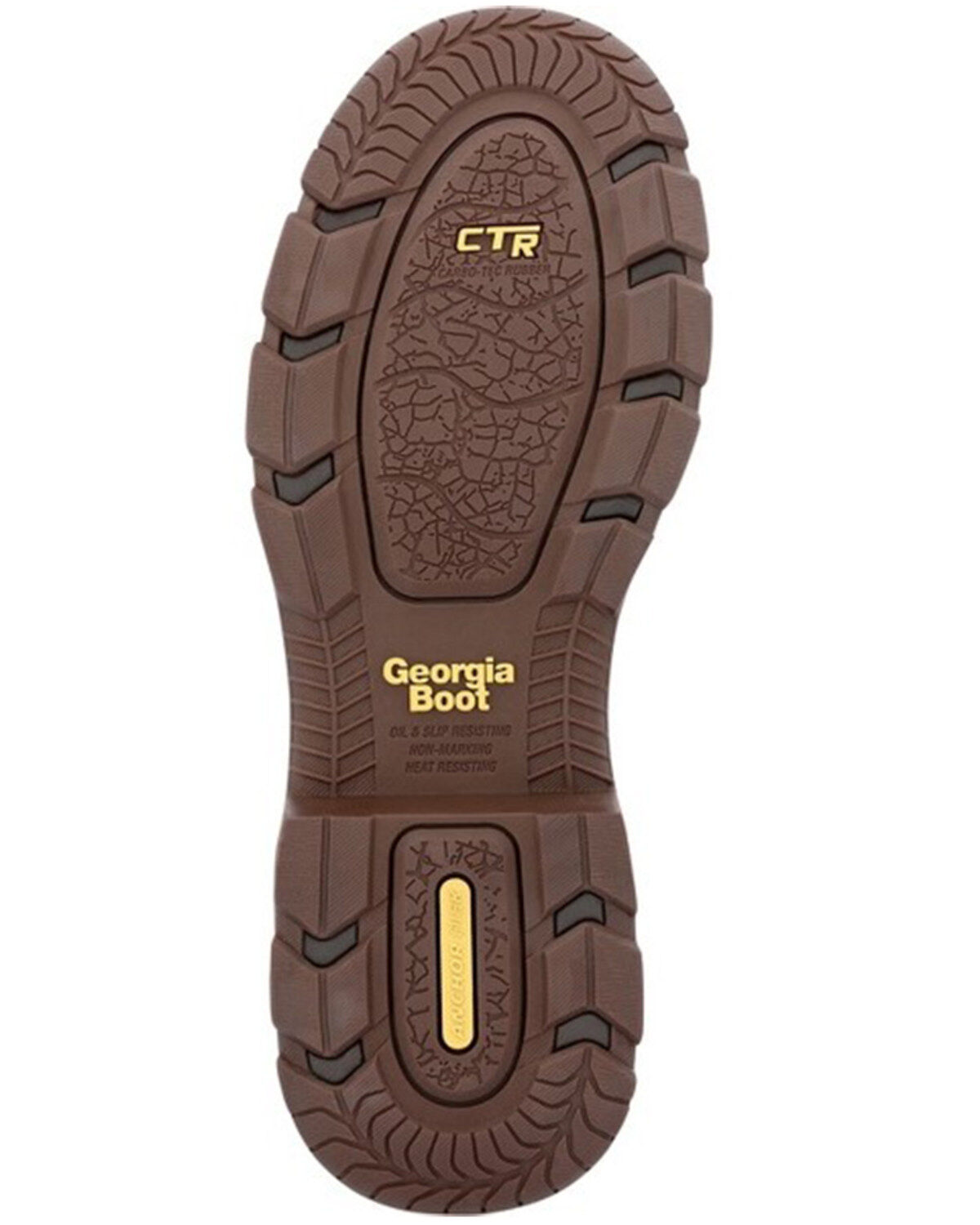 Georgia Men's Athens Superlyte Waterproof 6" Lace-Up Work Boots - Moc Toe