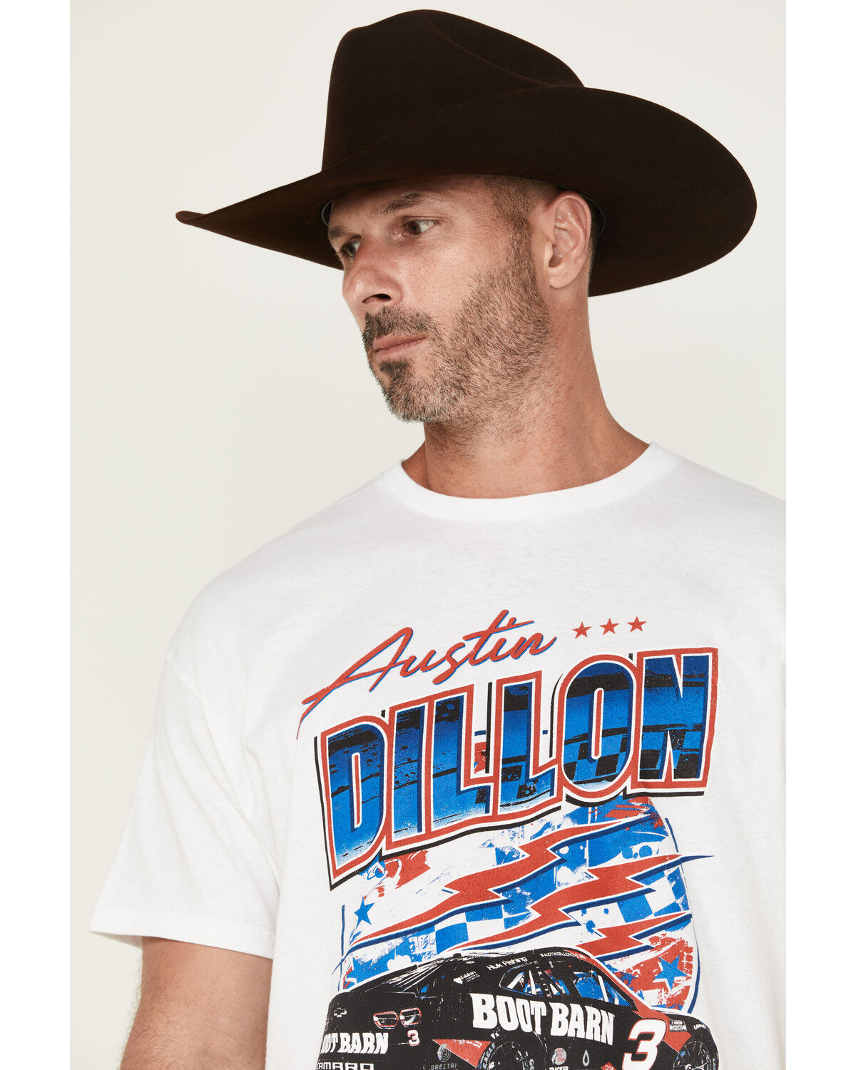Nascar Men's Boot Barn Exclusive Austin Dillon Short Sleeve Graphic T-Shirt