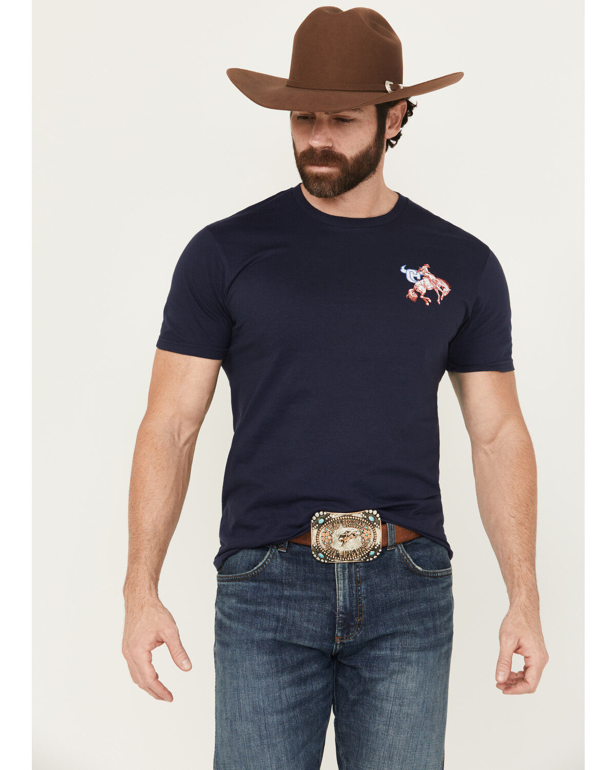 Cowboy Hardware Men's In God We Trust Short Sleeve Graphic T-Shirt