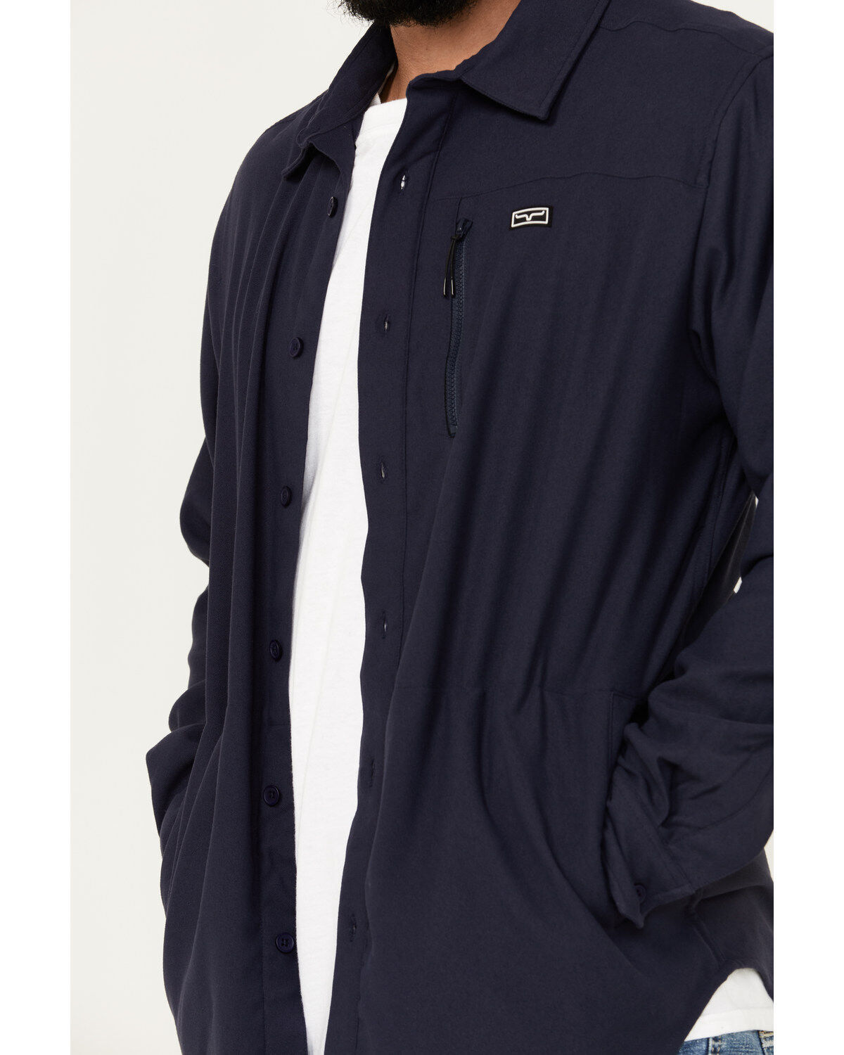 Kimes Ranch Men's Hart Long Sleeve Button-Down Shacket