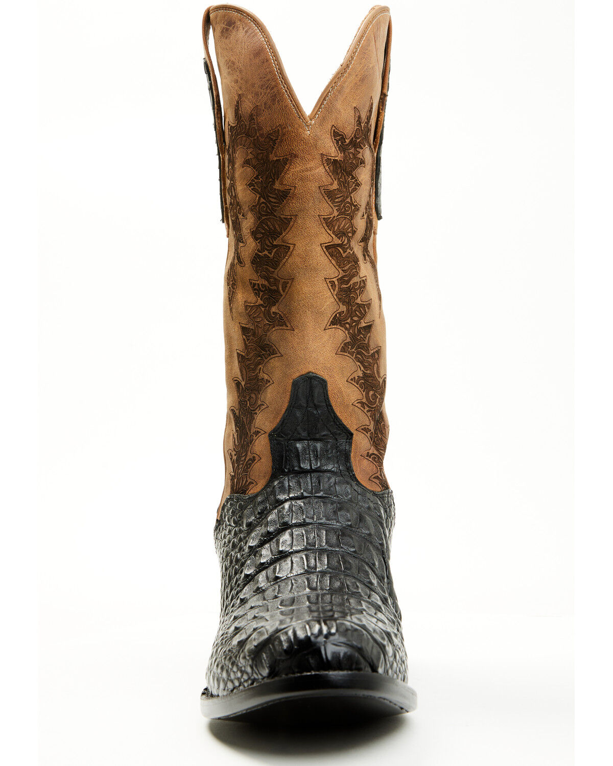 El Dorado Men's Exotic Alligator Western Boots - Round Toe