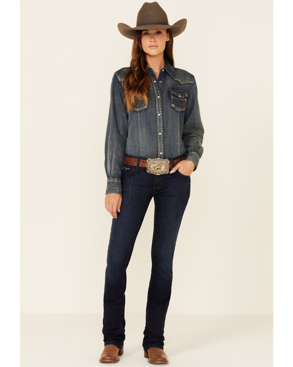 Kimes Ranch Women's Dark Wash Audrey Bootcut Jeans