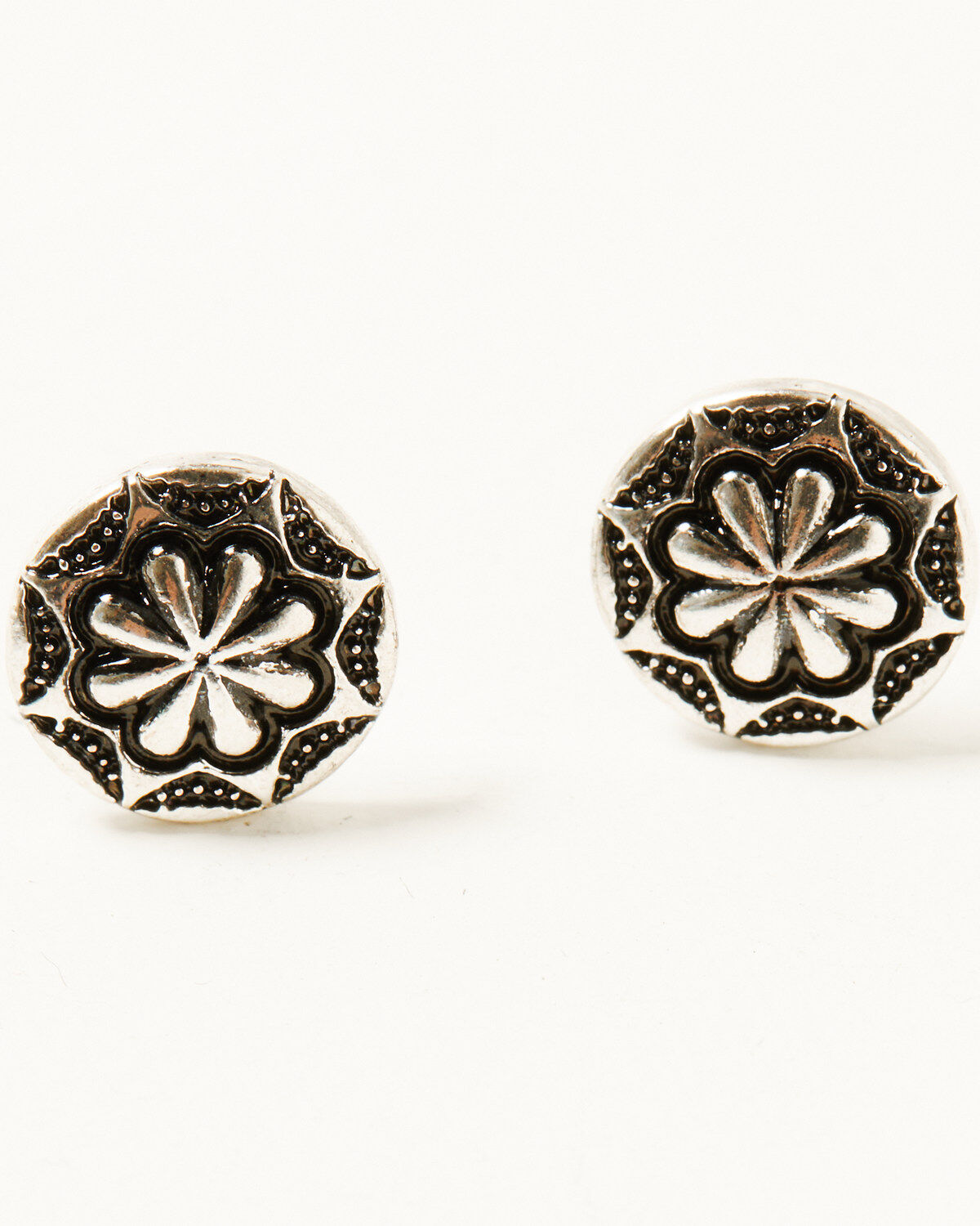 Shyanne Women's Southwestern Antique Cross Earring Set