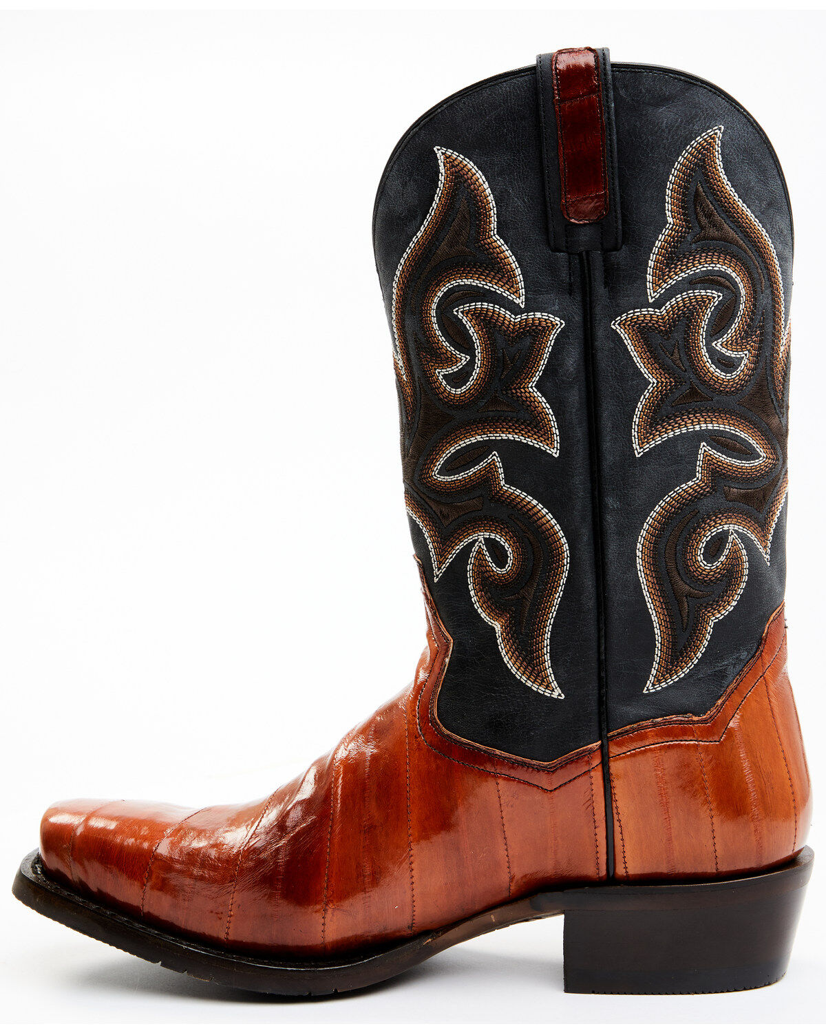 Dan Post Men's Eel Exotic Western Boots - Square Toe