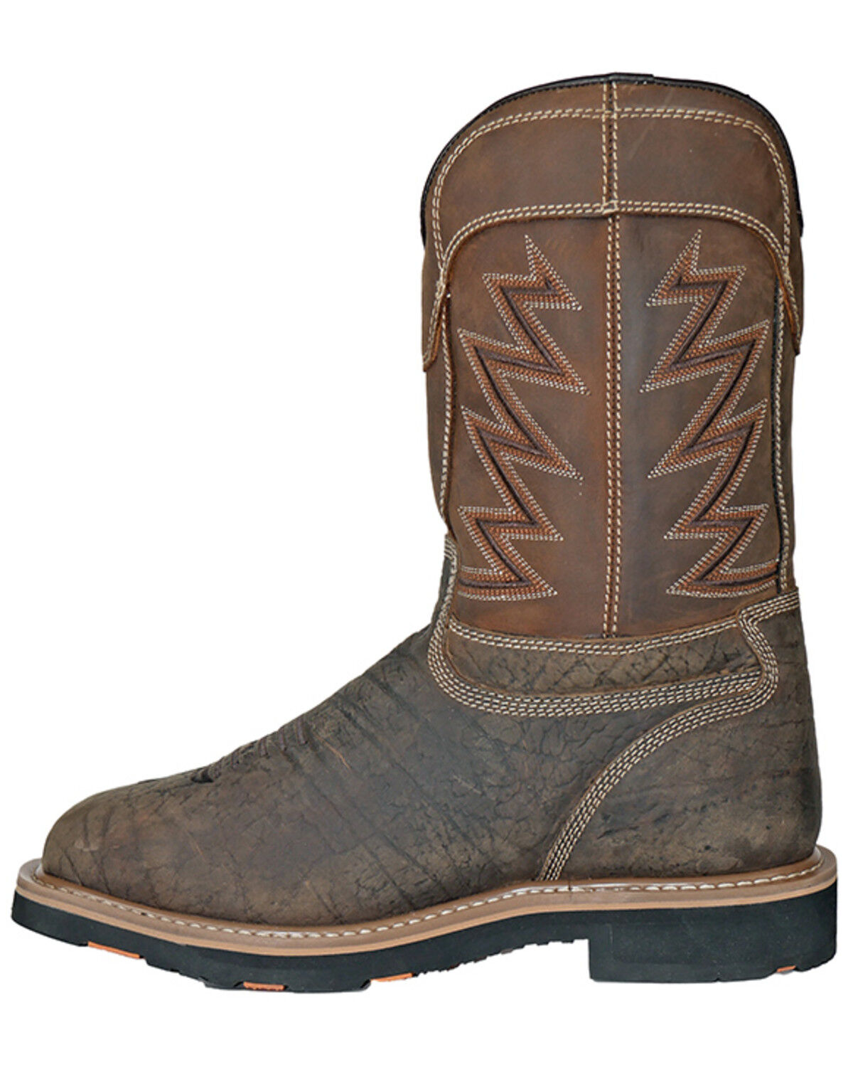 Hoss Men's Fracker Waterproof Metguard Wellington Work Boots - Composite Toe