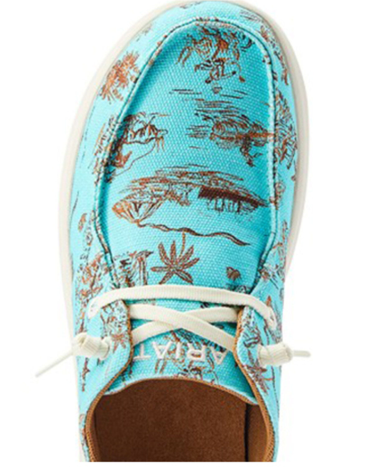 Ariat Women's Hilo Western Aloha Casual Shoes - Moc Toe