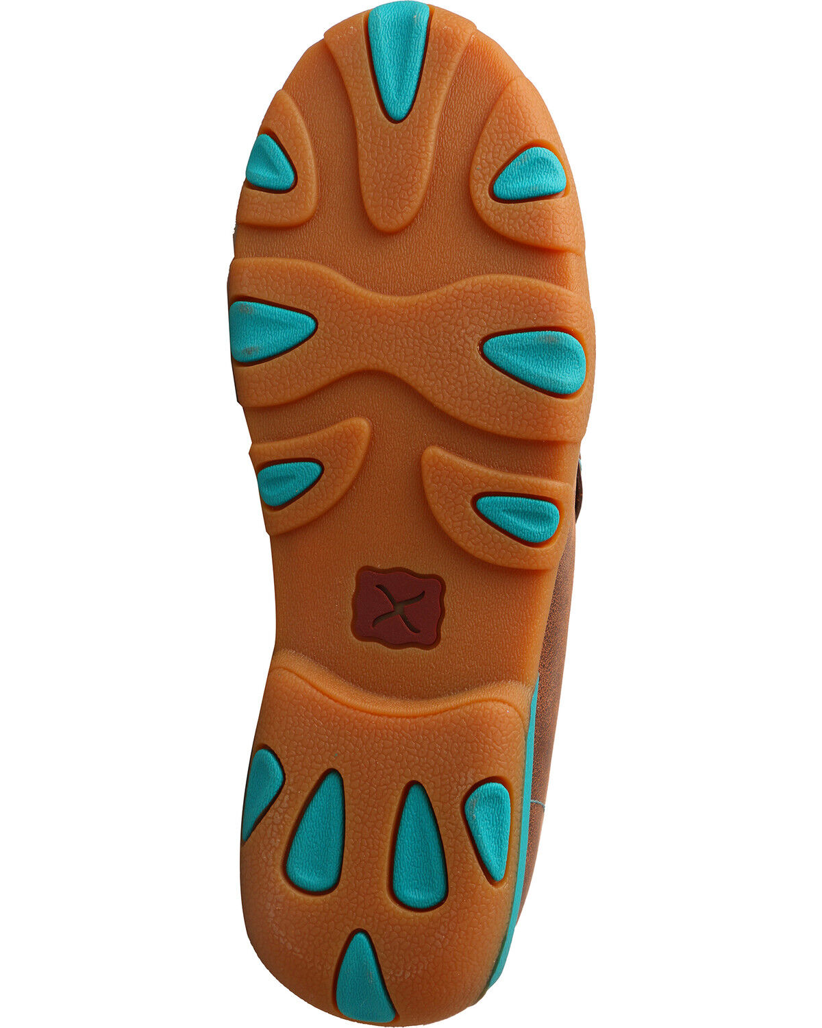 Twisted X Women's Diamond Stitched Lace-Up Moccasins