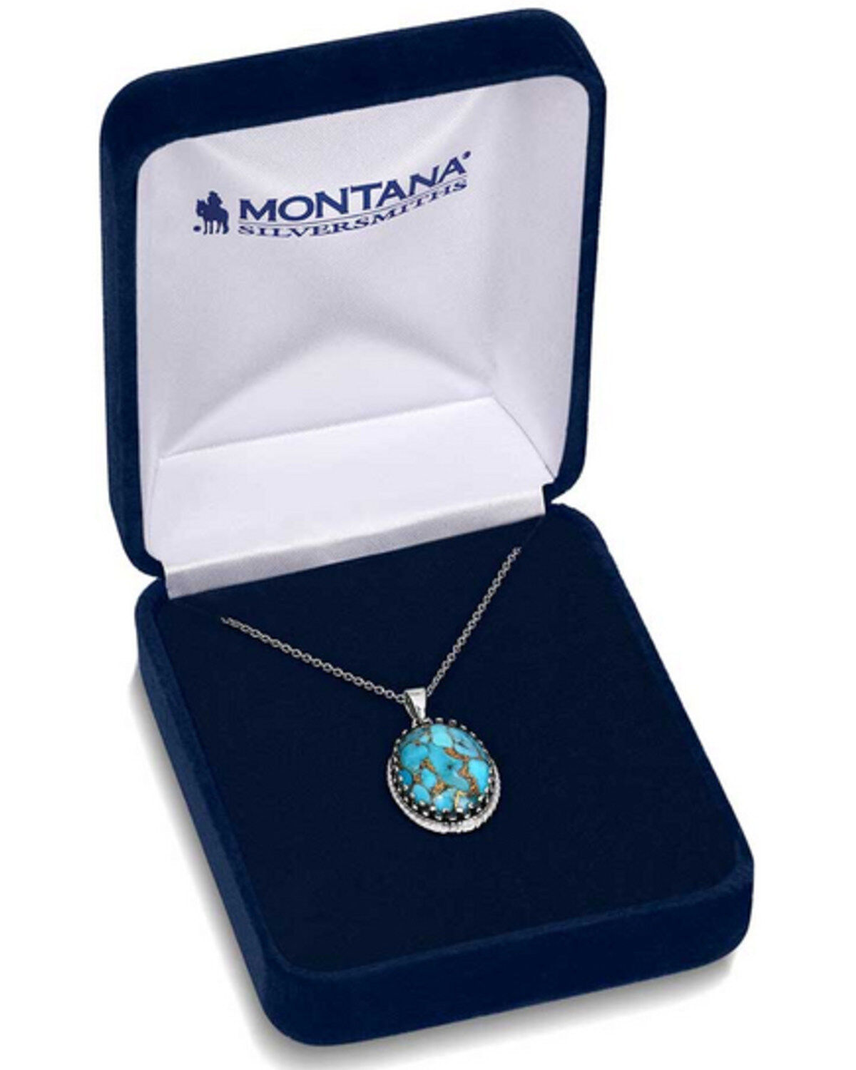 Montana Silversmiths Women's Wisdom Of The West Turquoise Necklace