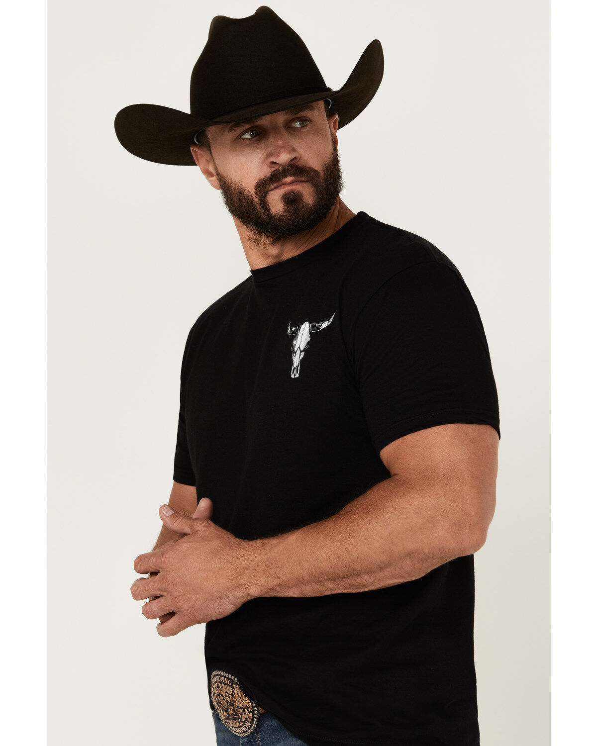 Cowboy Hardware Men's Freedom Is Never Free Short Sleeve Graphic T-Shirt