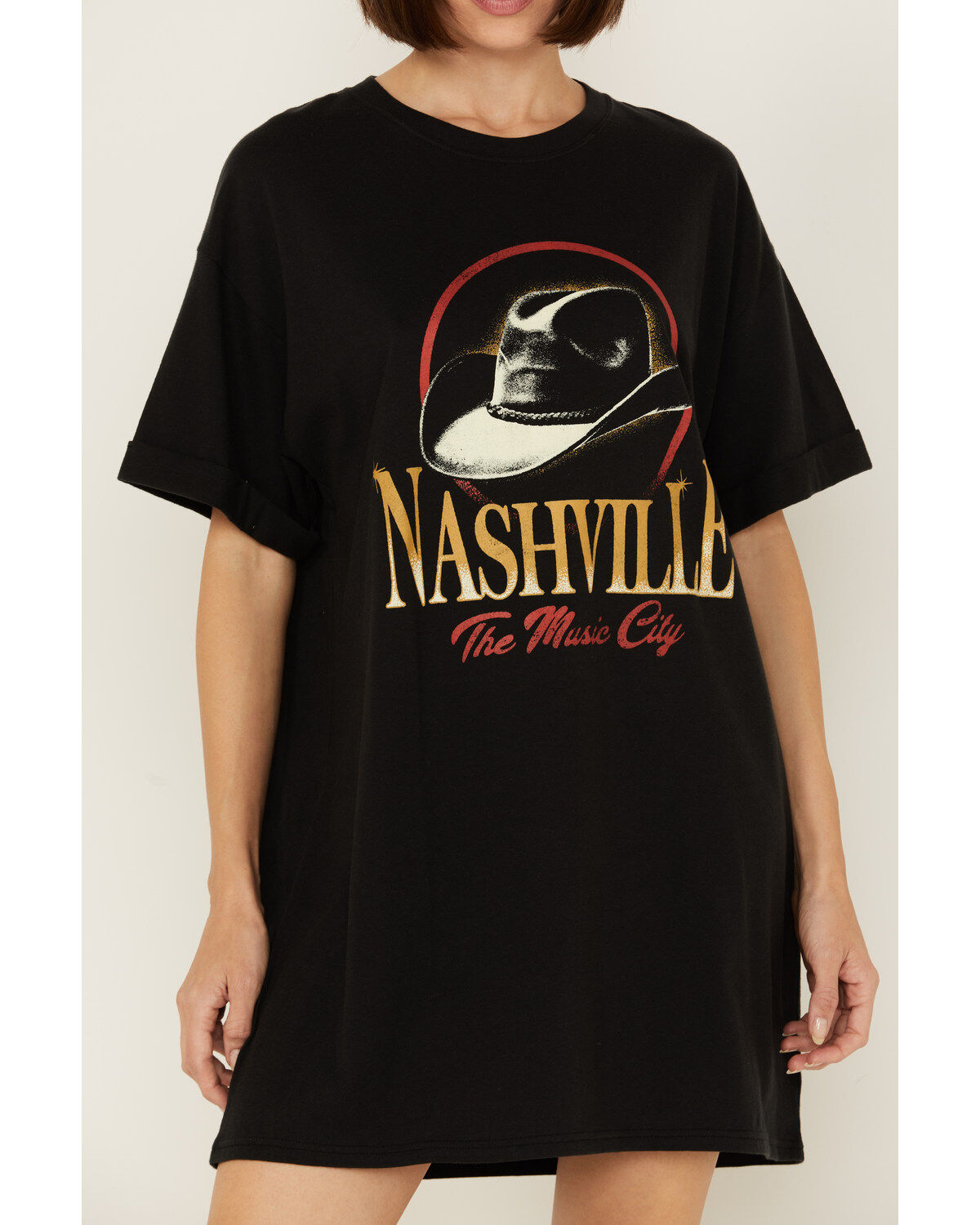 Girl Dangerous Women's Nashville Hat T-Shirt Mini Dress