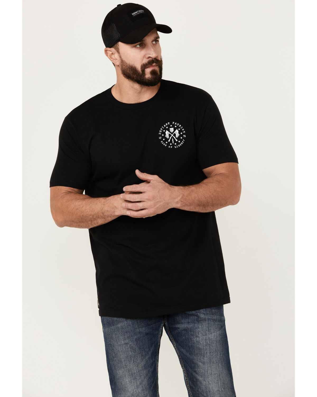 Howitzer Men's Defiant Snake Short Sleeve Graphic T-Shirt