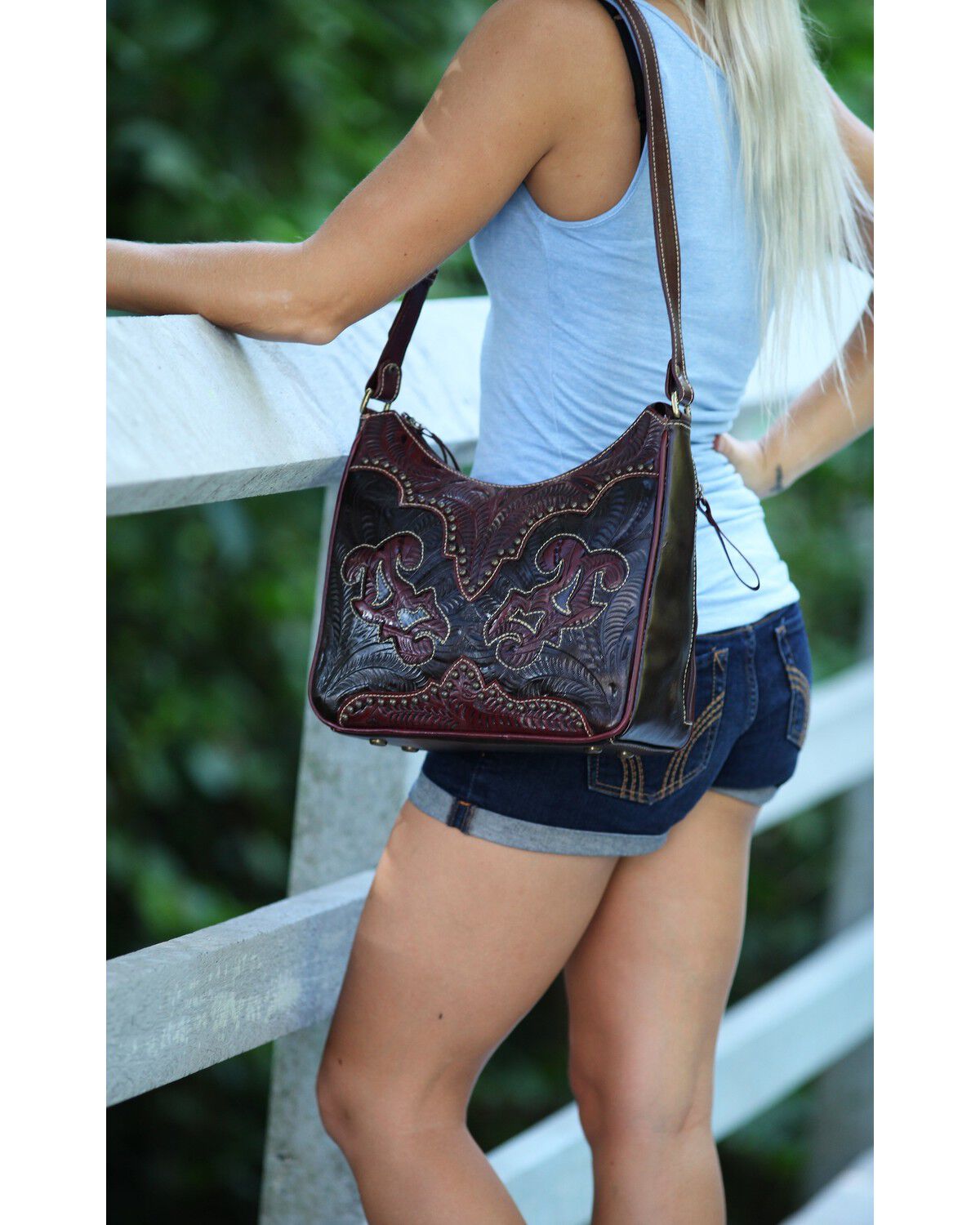 American West Annie's Secret Collection Concealed Carry Shoulder Bag