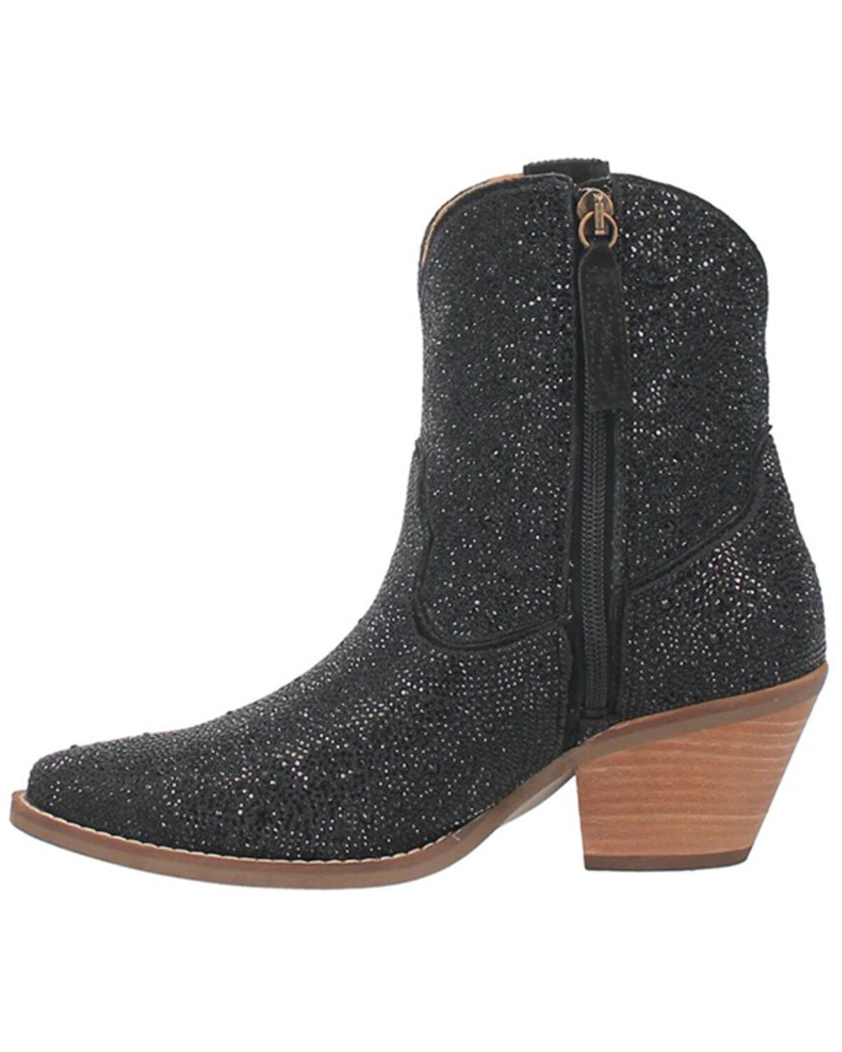 Dingo Women's Rhinestone Western Fashion Booties - Round Toe
