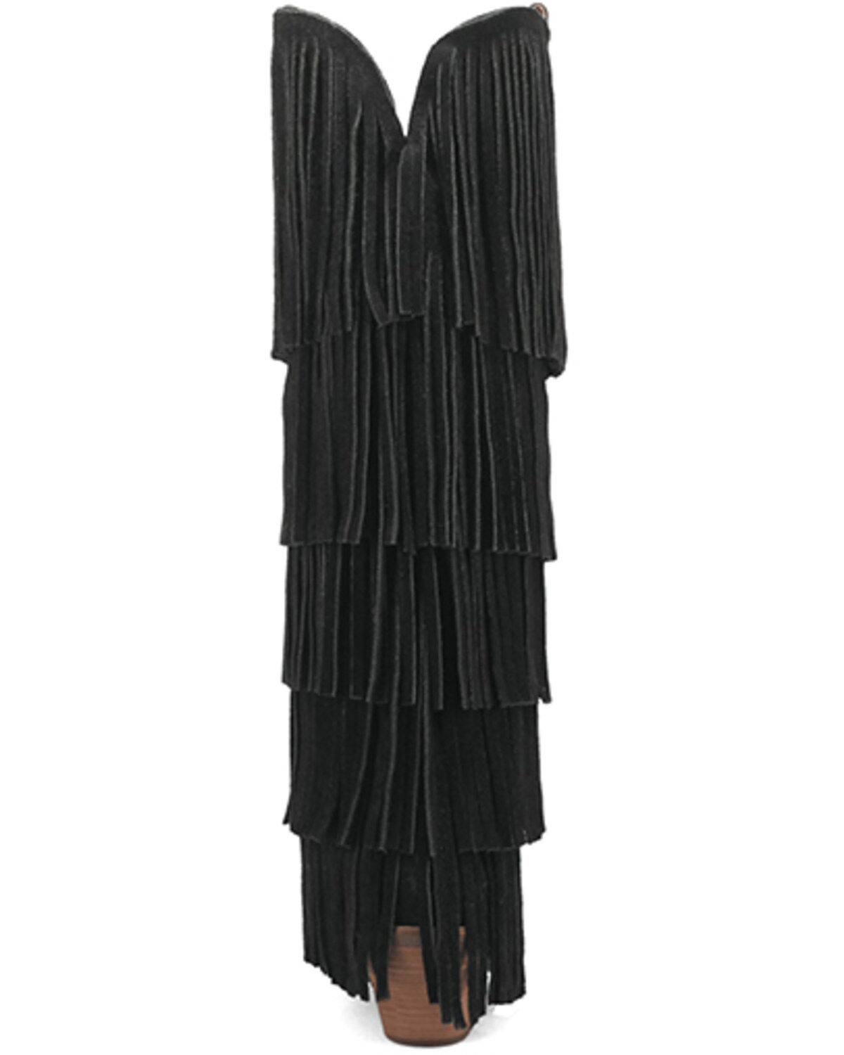 Dingo Women's Wild Child Suede Fringe Tall Western Boots - Snip Toe