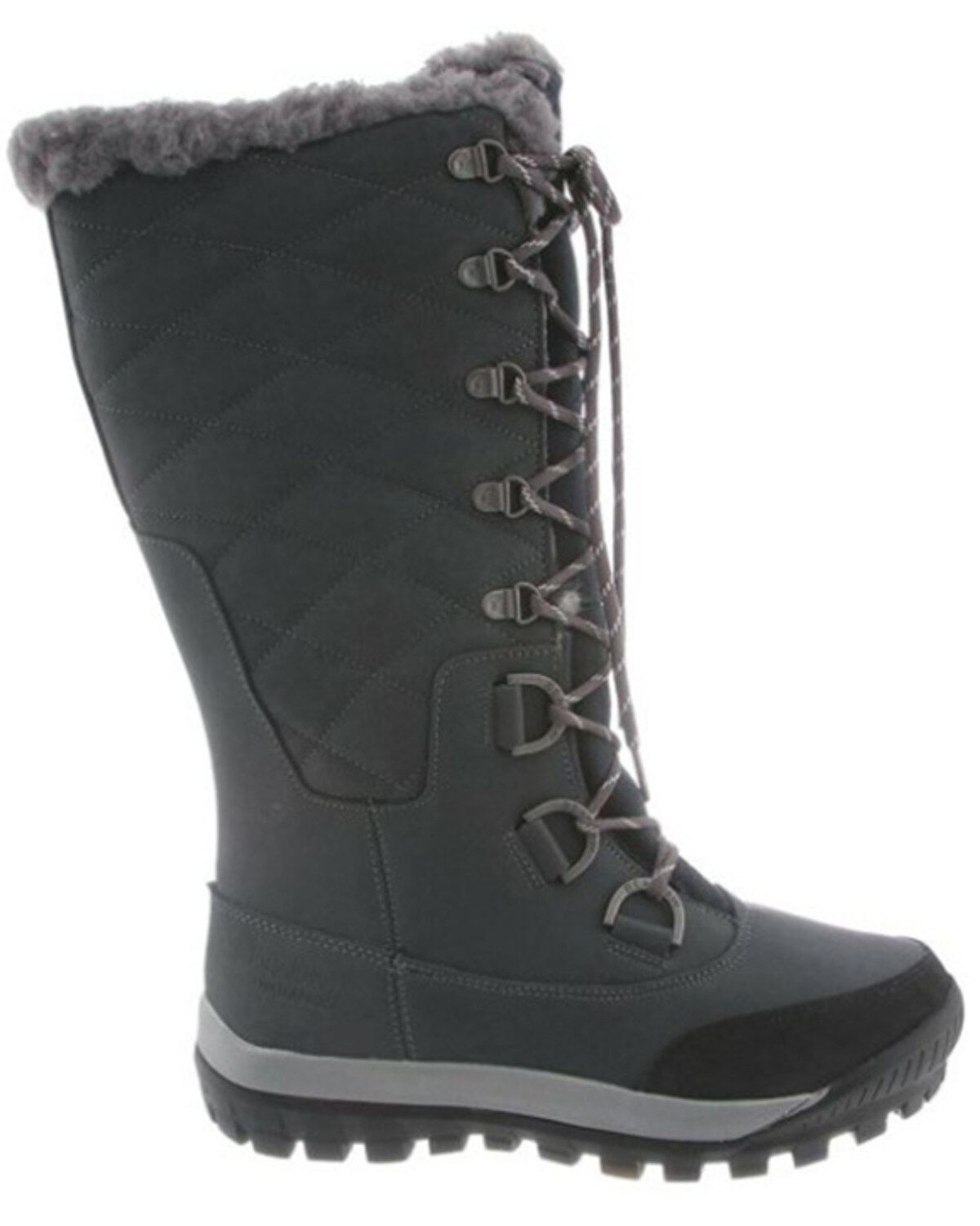 Bearpaw Women's Isabella 12" Waterproof Lace-Up Boots - Round Toe