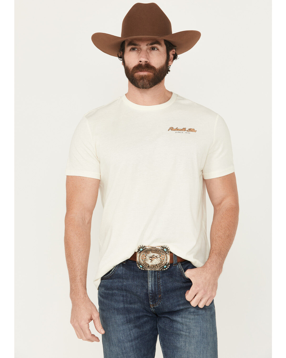 Panhandle Slim Men's Buffalo Short Sleeve Graphic T-Shirt