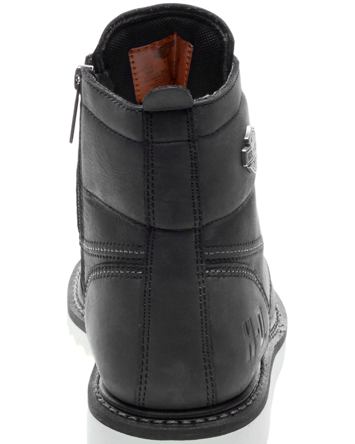Harley Davidson Men's Hagerman Moto Boots - Round Toe