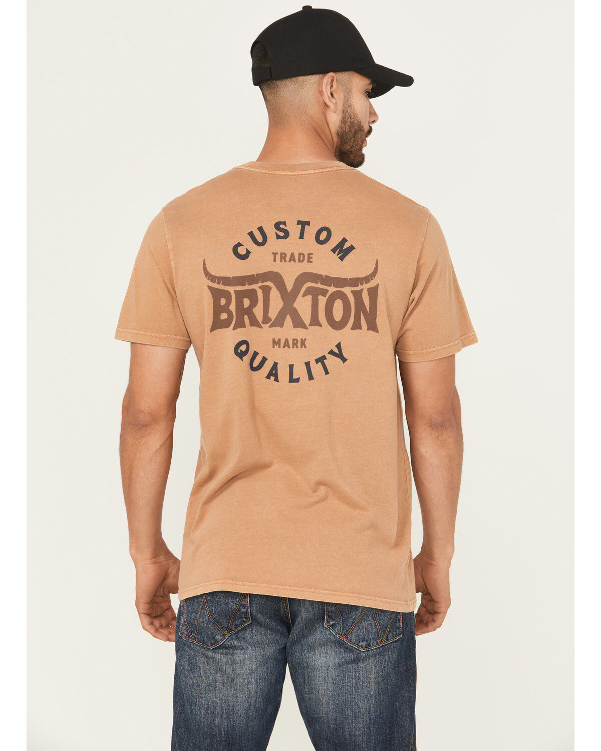 Brixton Men's Gibson Logo Short Sleeve Graphic T-Shirt