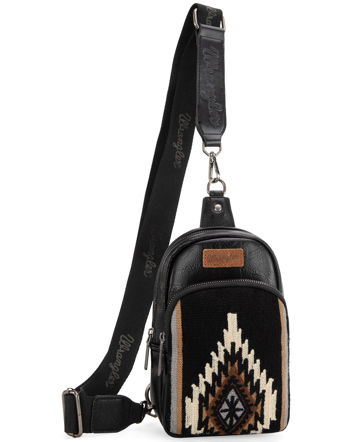 Wrangler Women's Daenery's Winter Southwestern Knitted Sling Bag