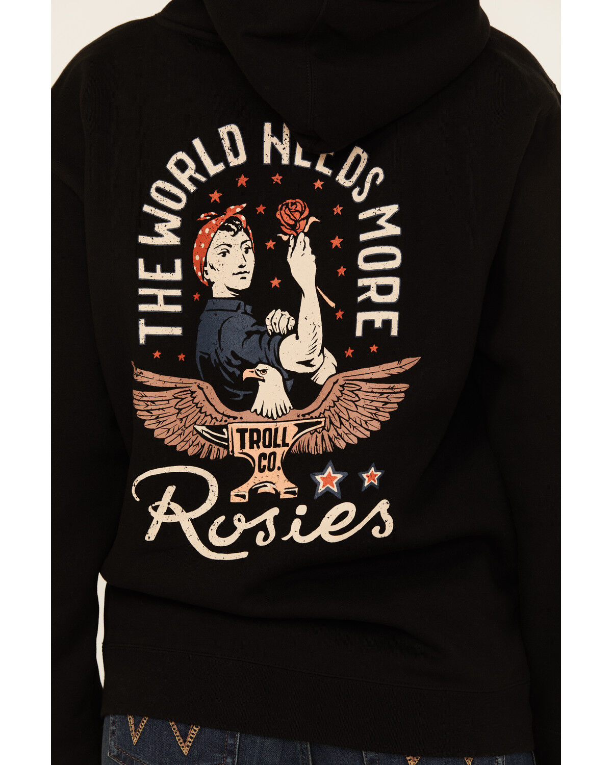 Troll Co Women's Rosie Graphic Hoodie