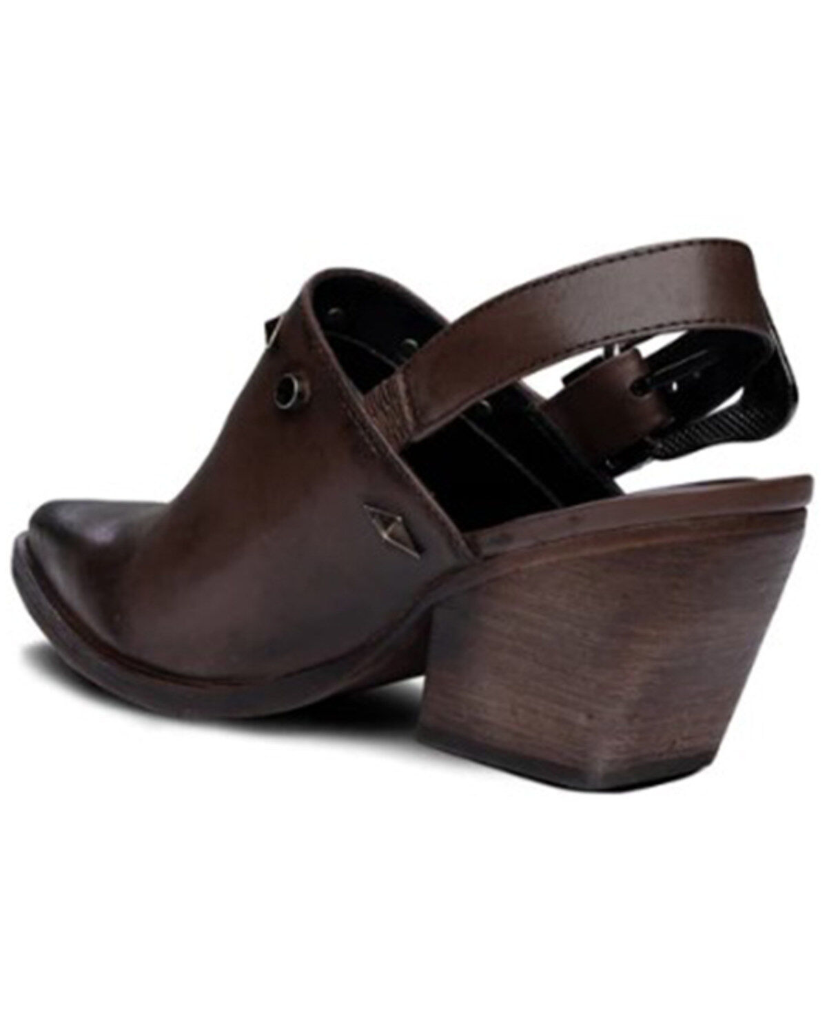 Golo Women's Billy Jean Buckle Western Mules - Snip Toe