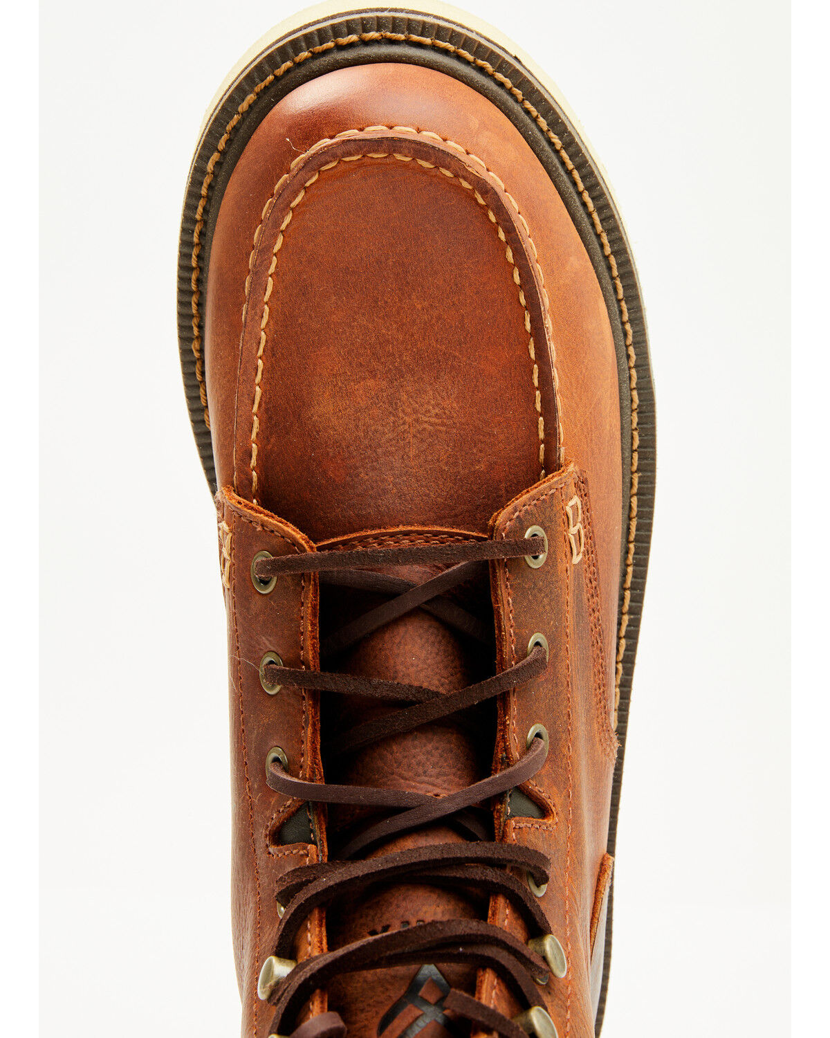 Hawx Men's 6" Lace-Up Moc Work Boots - Soft Toe