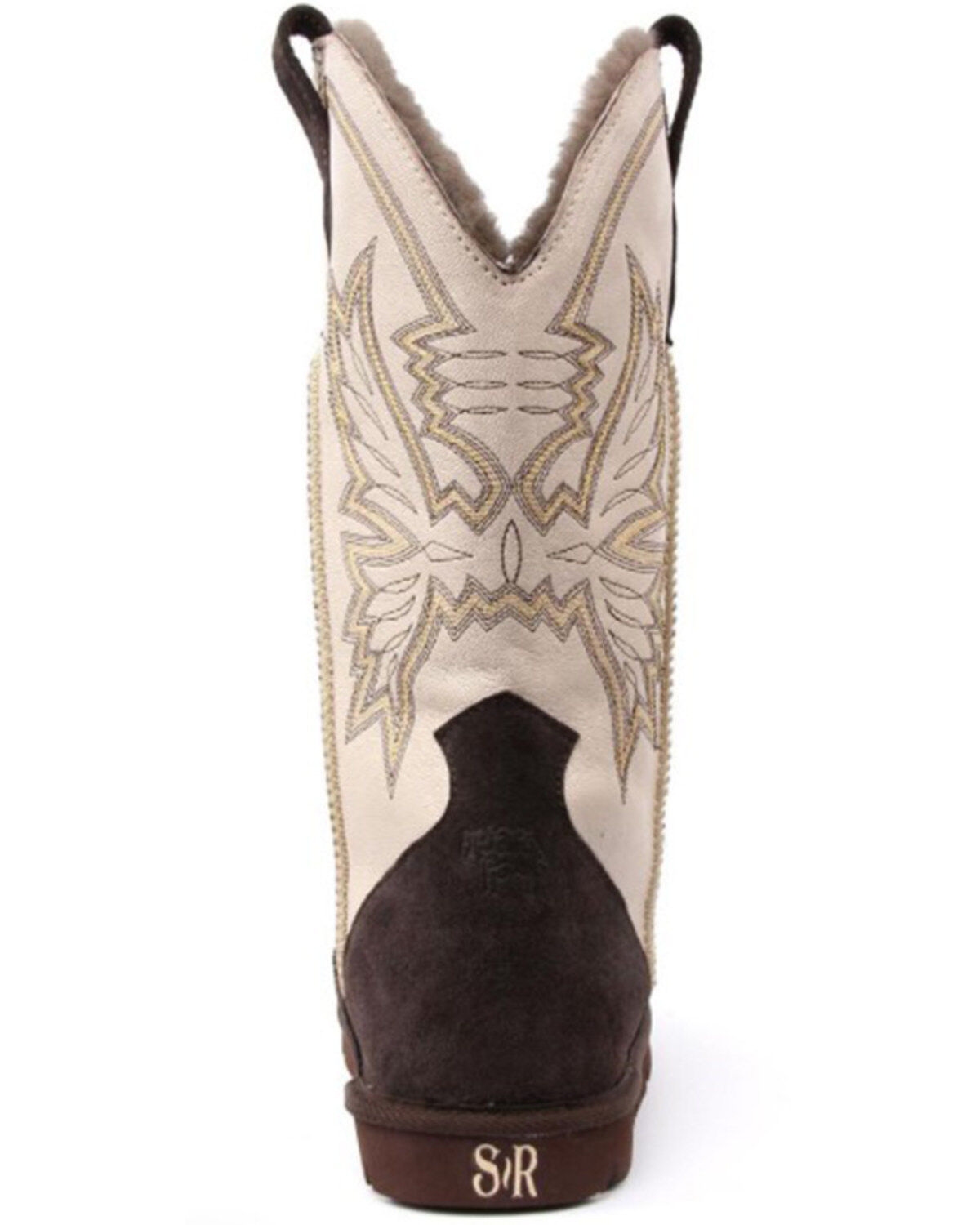 Superlamb Men's All Suede Western Boots - Round Toe