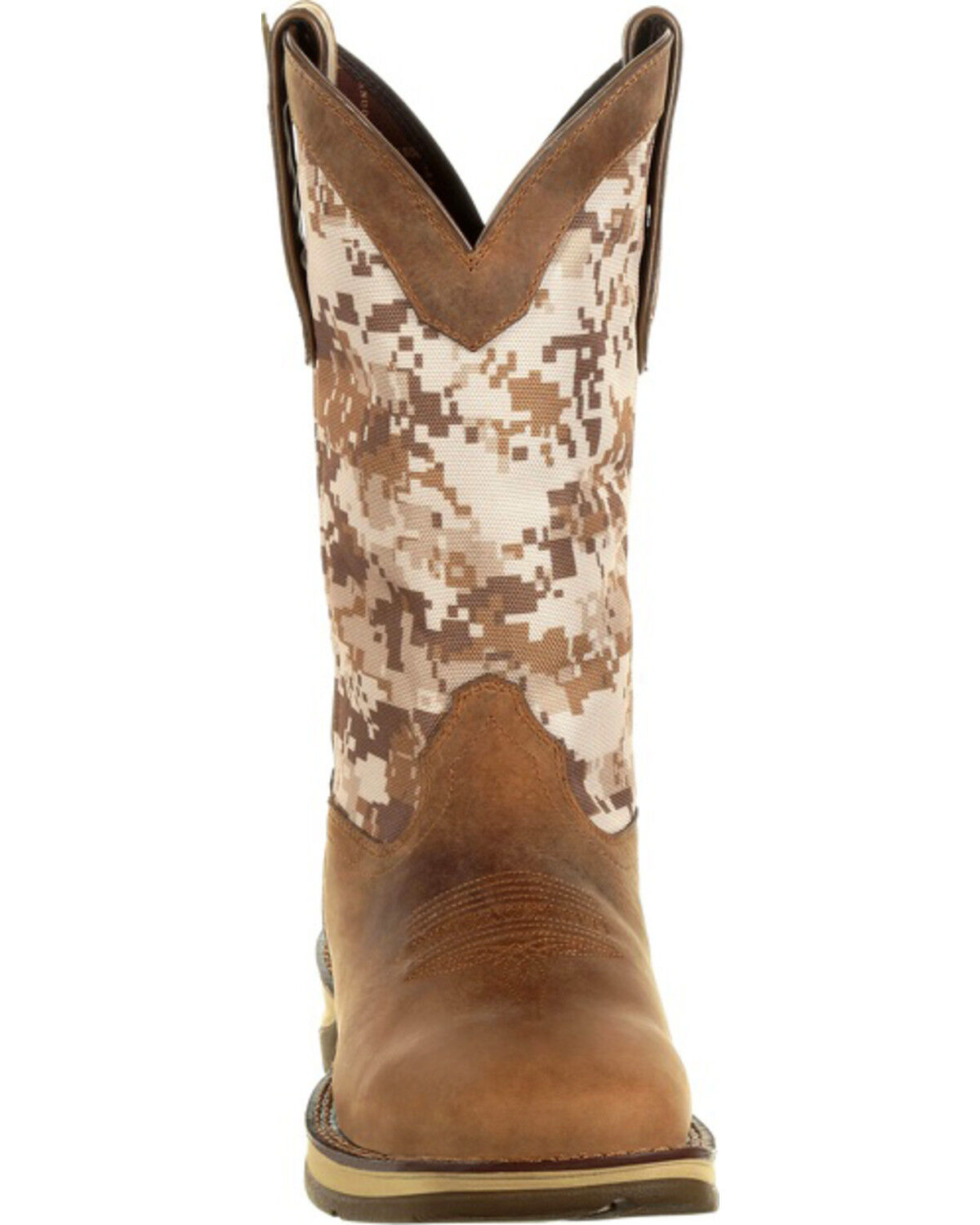 Rebel by Durango Men's Desert Camo Western Performance Boots - Square Toe