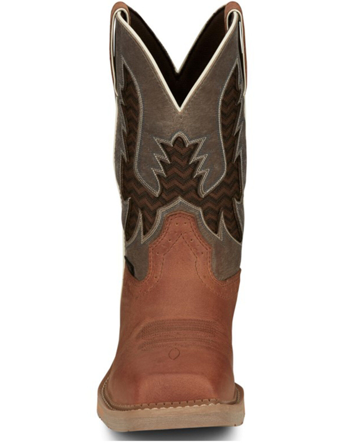 Justin Men's Stampede Bolt Pull On Western Work Boots - Nano Composite Toe