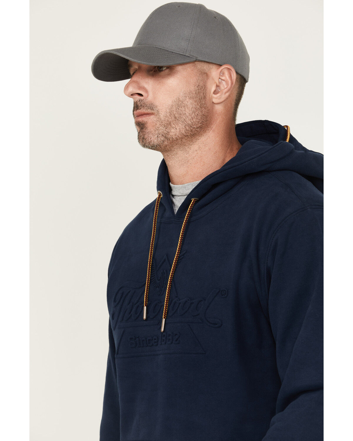 Thorogood Men's Heavyweight Brushed Embossed Logo Hooded Sweatshirt