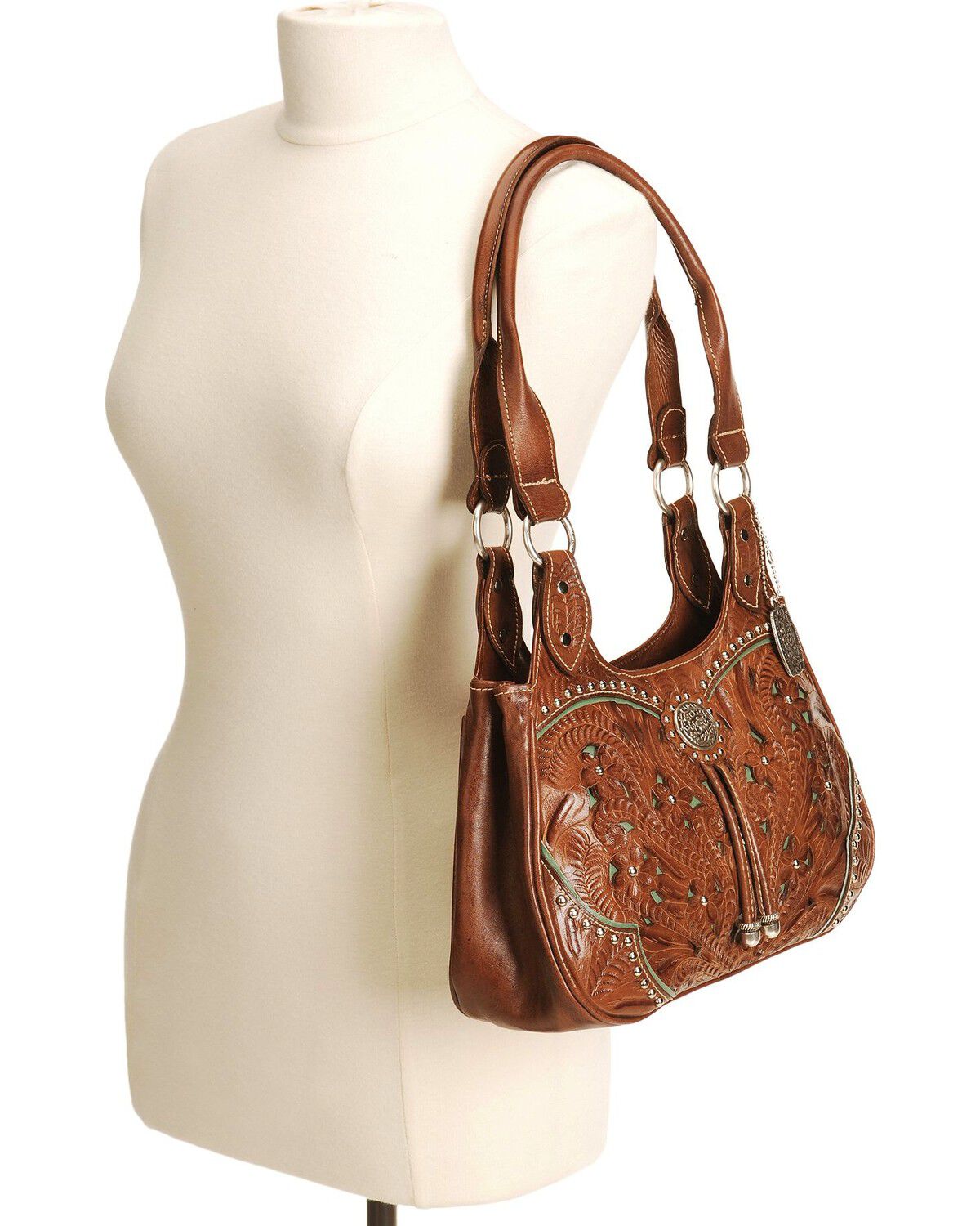 American West Lady Lace Tote Handbag