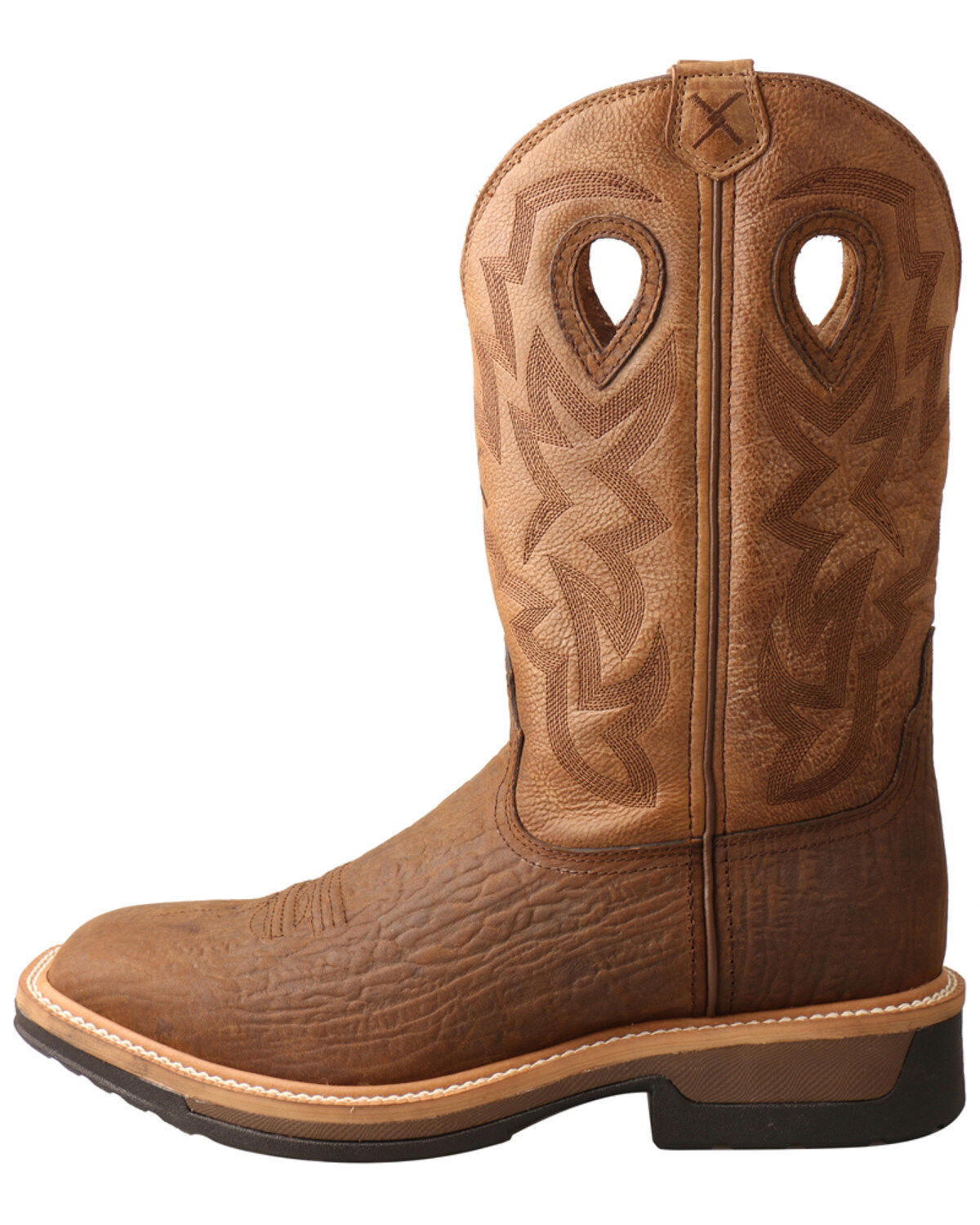 Twisted X Men's Lite Cowboy Western Work Boots - Broad Square Toe
