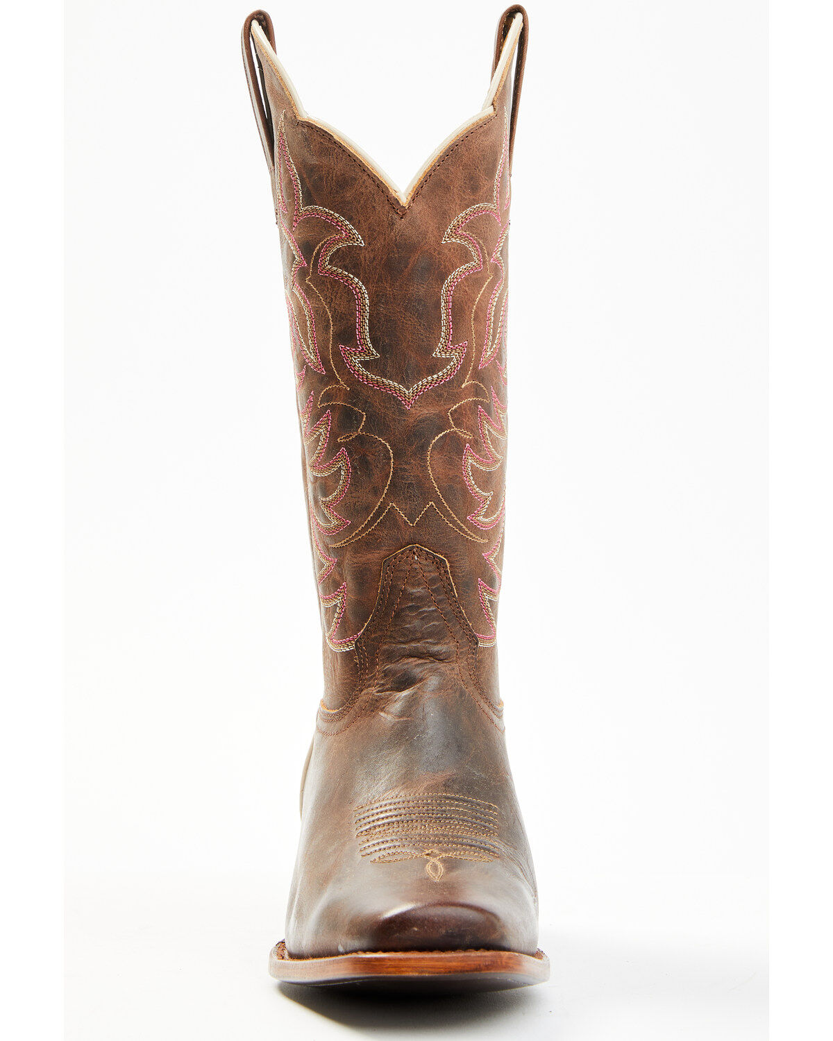 Shyanne Women's Cassidy Spice Combo Leather Western Boots - Square Toe