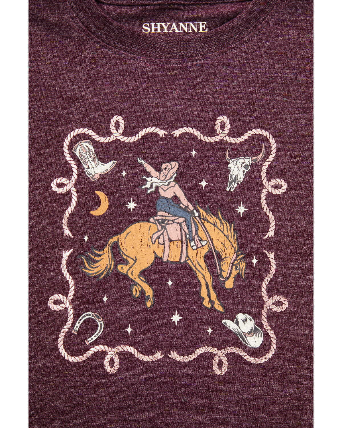 Shyanne Toddler Girls' Cowgirl Icons Short Sleeve Graphic Tee