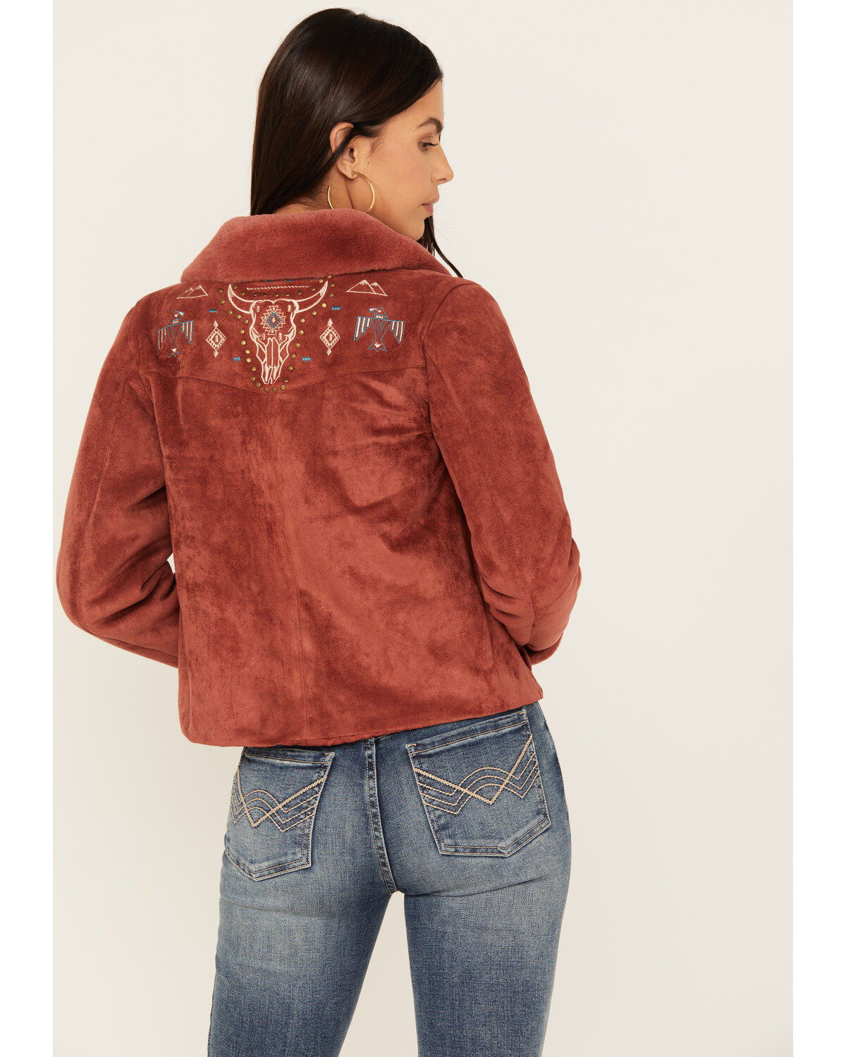 Rock & Roll Denim Women's Faux Suede Jacket