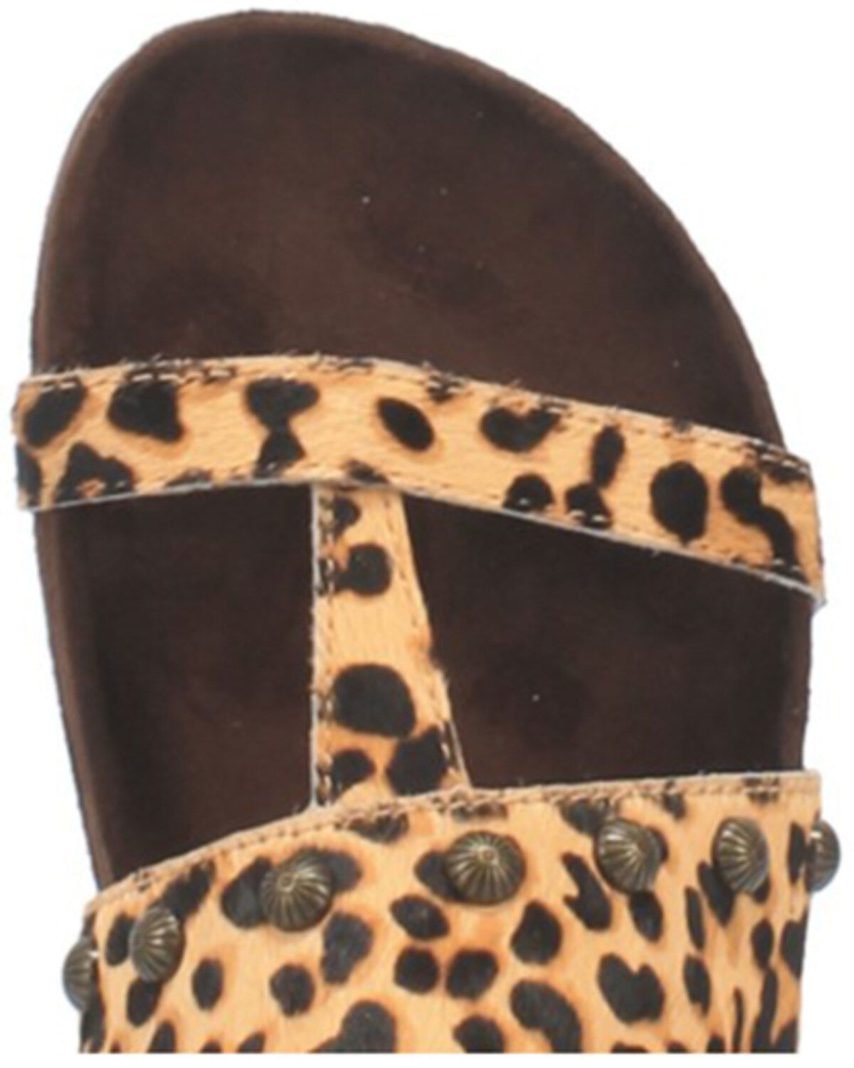 Dingo Women's Sage Brush Leopard Print Boho Sandals